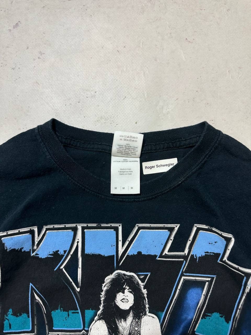 Band Tees × Vintage Vintage Kiss Tour Promo Boxy T-shirt M Size US M / EU 48-50 / 2 - 5 Thumbnail