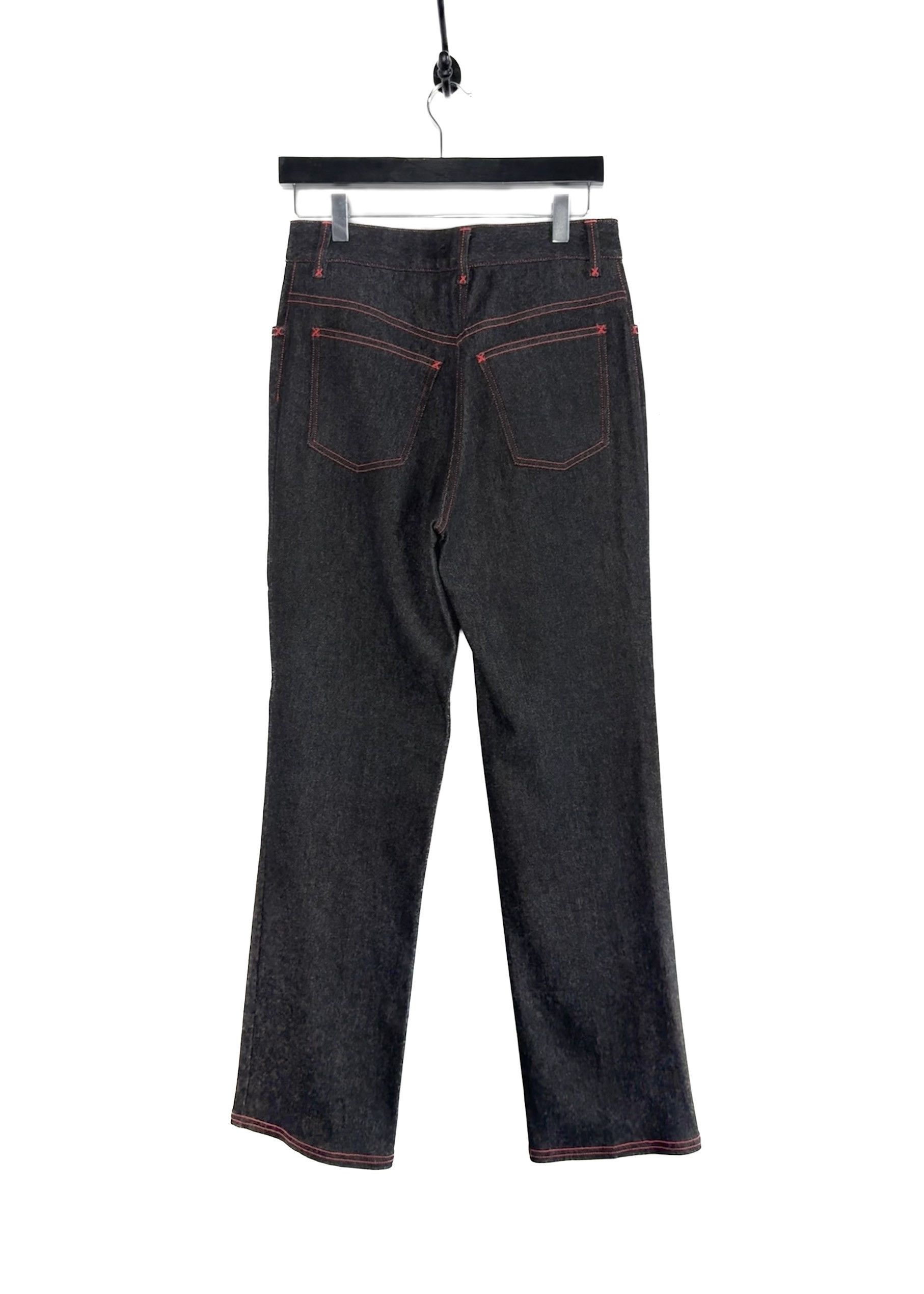 Dolce & Gabbana Dolce & Gabbana Vintage Cool Wool Denim Pink Stitching Jeans Size 28" / US 6 / IT 42 - 3 Thumbnail