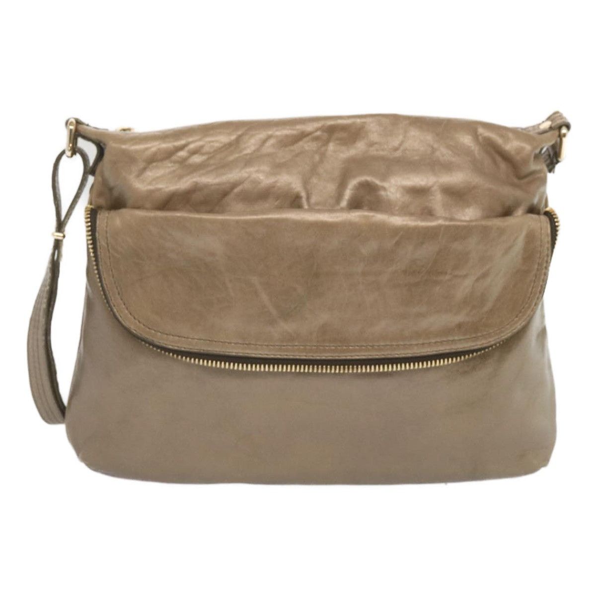 Fendi FENDI Shoulder Bag Leather Bronze Size ONE SIZE - 2 Thumbnail