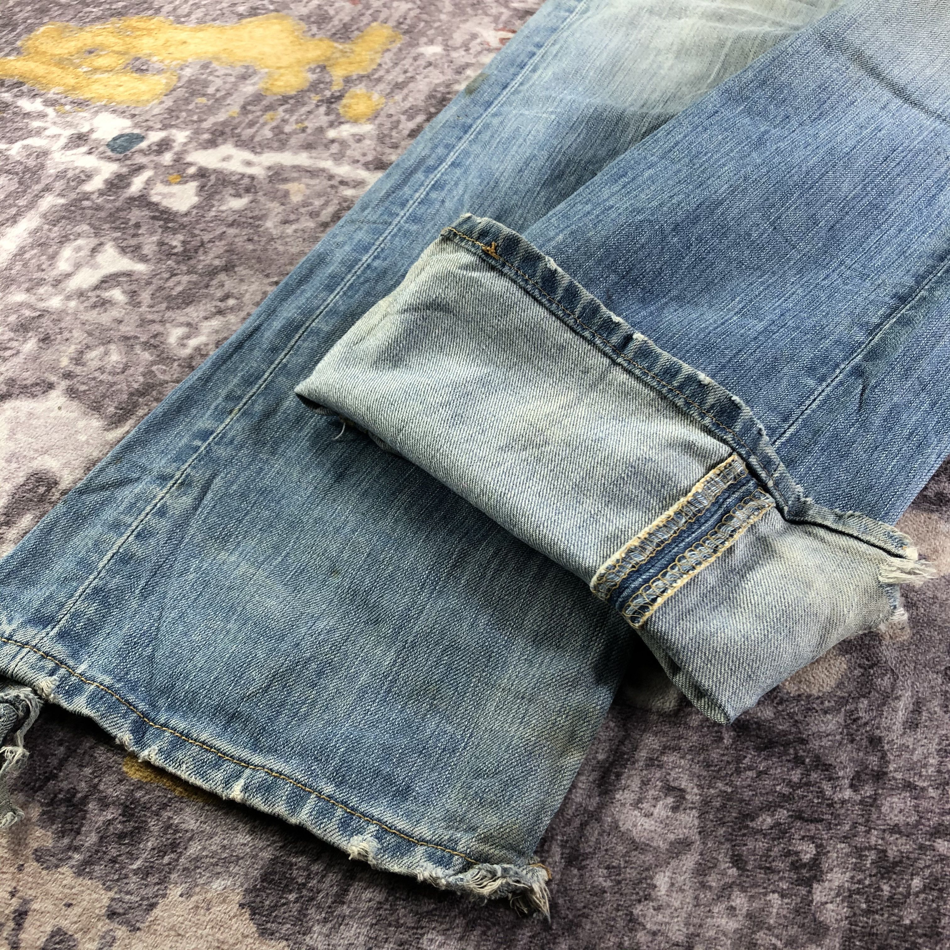 Levi's × Vintage Vintage 90s Blue Wash Levis 501 Jeans-JM3337 Size US 31 - 7 Thumbnail