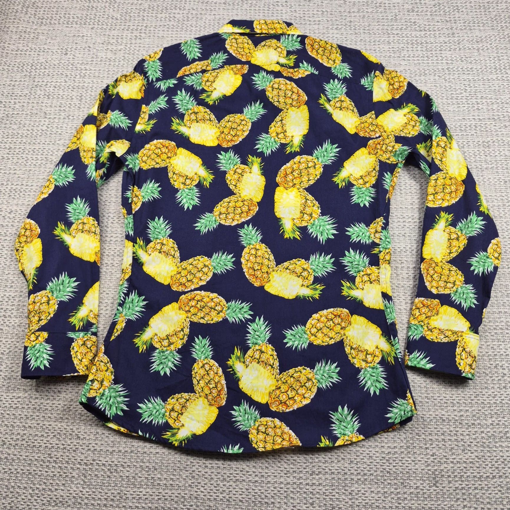 Vintage VTG Mr. Xe Shirt Mens M Button Up Pineapple Hawaiian Aloha Long Sleeve Floral Xé 90s Beach Tropical Vintage Size US M / EU 48-50 / 2 - 6 Thumbnail