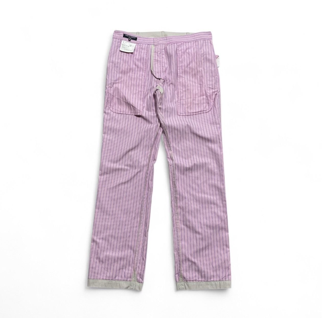 Comme des Garcons Homme AW08 CdGH Stripes Lining Pants Size US 32 / EU 48 - 1 Thumbnail