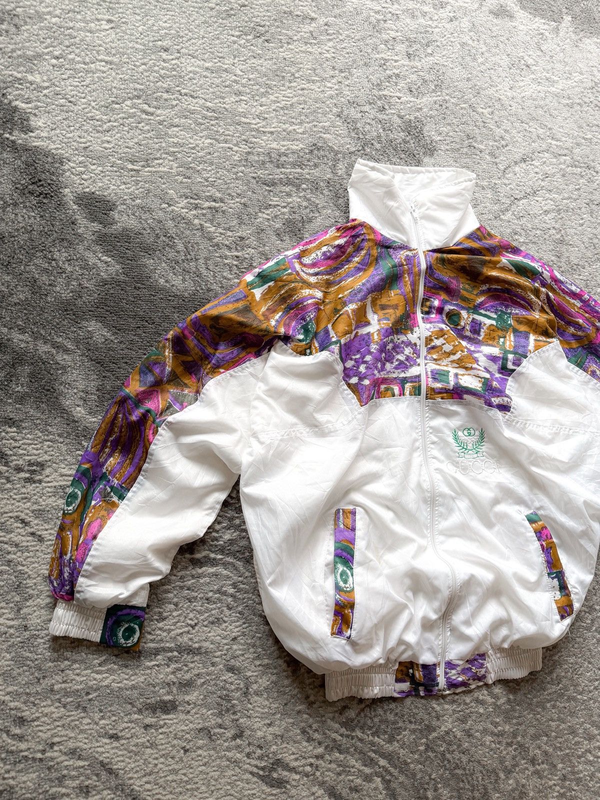 Vintage 80’s Bootleg Gucci Windbreaker Size US M / EU 48-50 / 2 - 3 Thumbnail