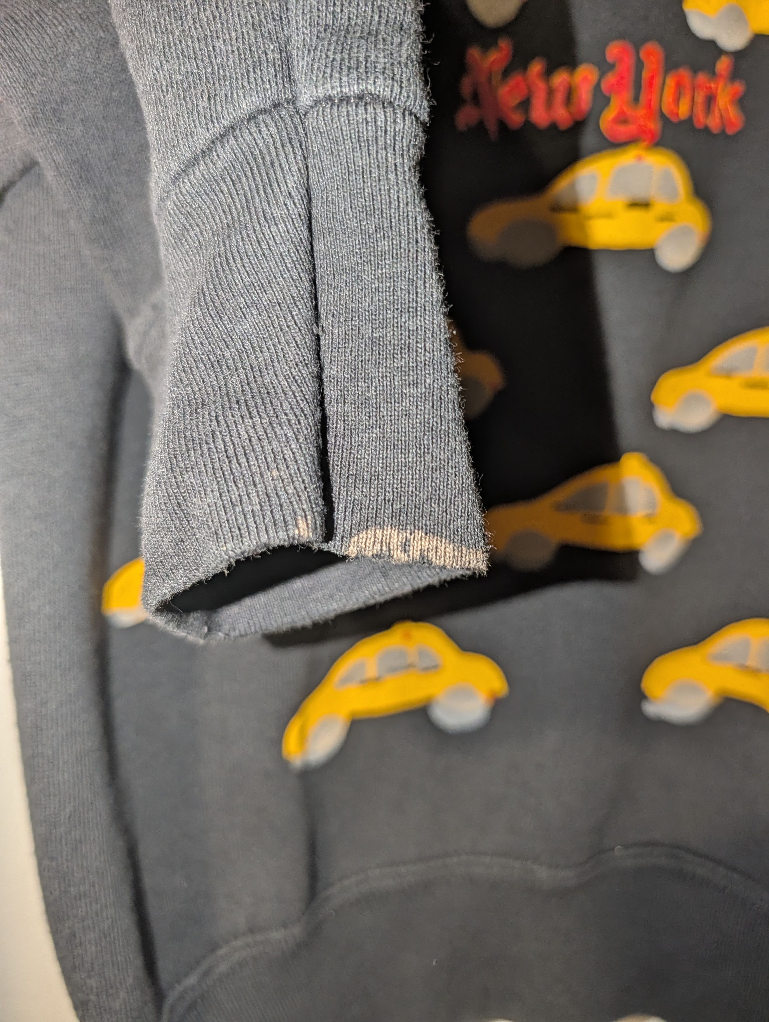 Arts & Science Vintage 90s New York City Taxi Cab Sweatshirt Kids Size US M / EU 48-50 / 2 - 4 Thumbnail