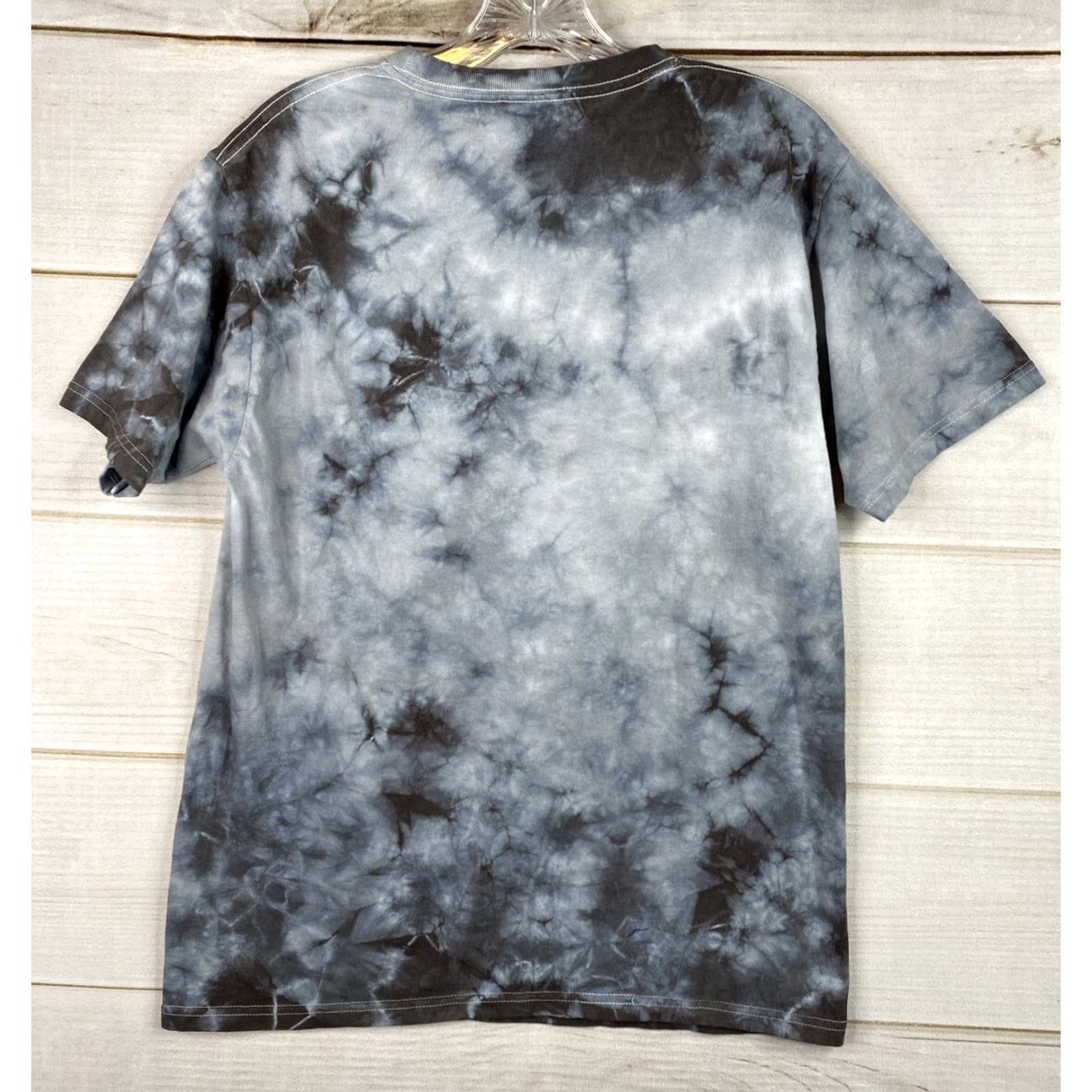 Vintage Marvel Tee Shirt Mens M Tie Dye Gray Black Widow Graphic Short Sleeve Shirt Size US M / EU 48-50 / 2 - 8 Thumbnail