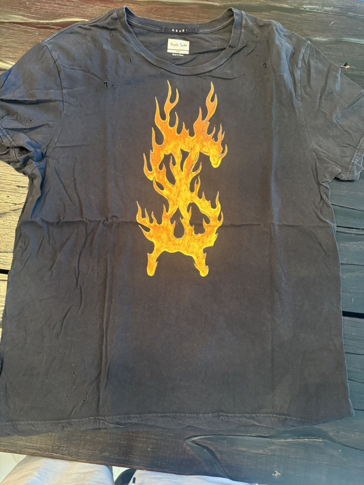 Ksubi × Travis Scott Tavis Scott x KSUBI Tee Size US XXL / EU 58 / 5 - 1 Thumbnail