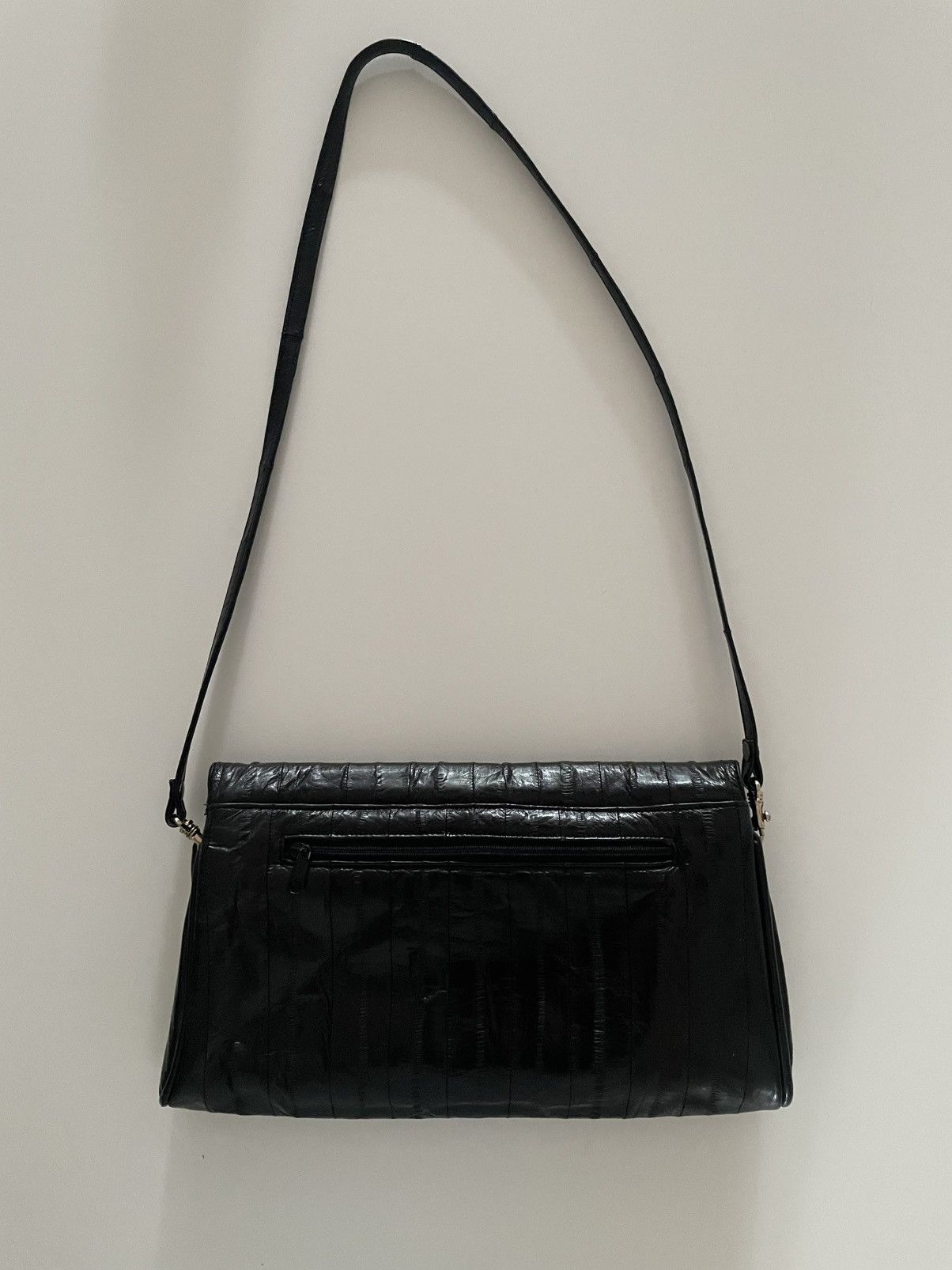 Vintage Vintage Black Leather Clutch Size ONE SIZE - 3 Thumbnail