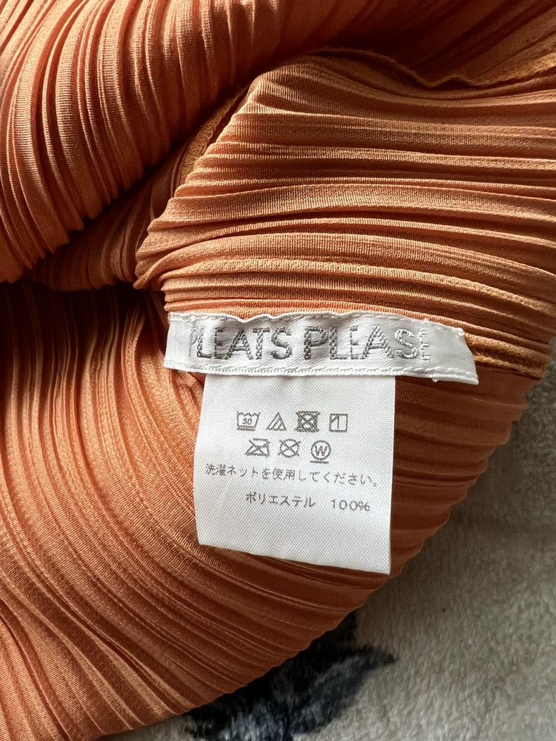 Issey Miyake Issey Miyake size:4 Brown pleated long-sleeved jacket Size L / US 10 / IT 46 - 5 Thumbnail