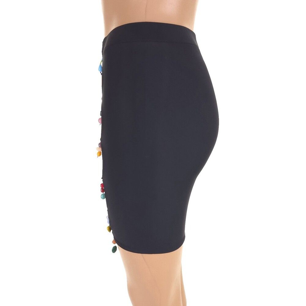 Marshall Columbia Marshall Columbia Bead Cut Out Bike Shorts S Womens Black Size 27" / US 4 / IT 40 - 7 Thumbnail
