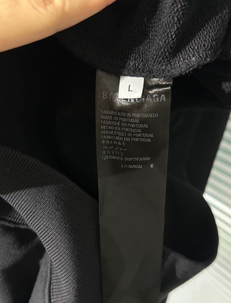 Balenciaga Balenciaga Cola + tape + embroidered logo + hoodie + hoodi Size US L / EU 52-54 / 3 - 6 Thumbnail