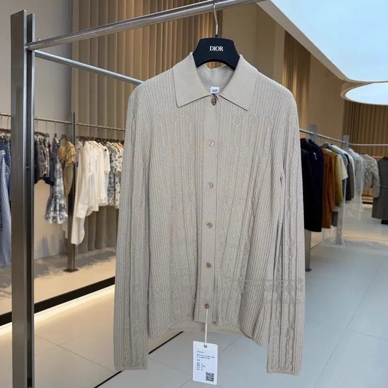 Hermes Hermes Lock Chain Wool Lapel Open Cardigan Jacket Size XS / US 0-2 / IT 36-38 - 1 Thumbnail