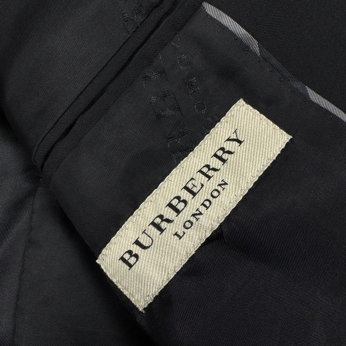Burberry × Designer Burberry London Mansell Virgin Wool Black Jacket Blazer Size 50R - 8 Thumbnail