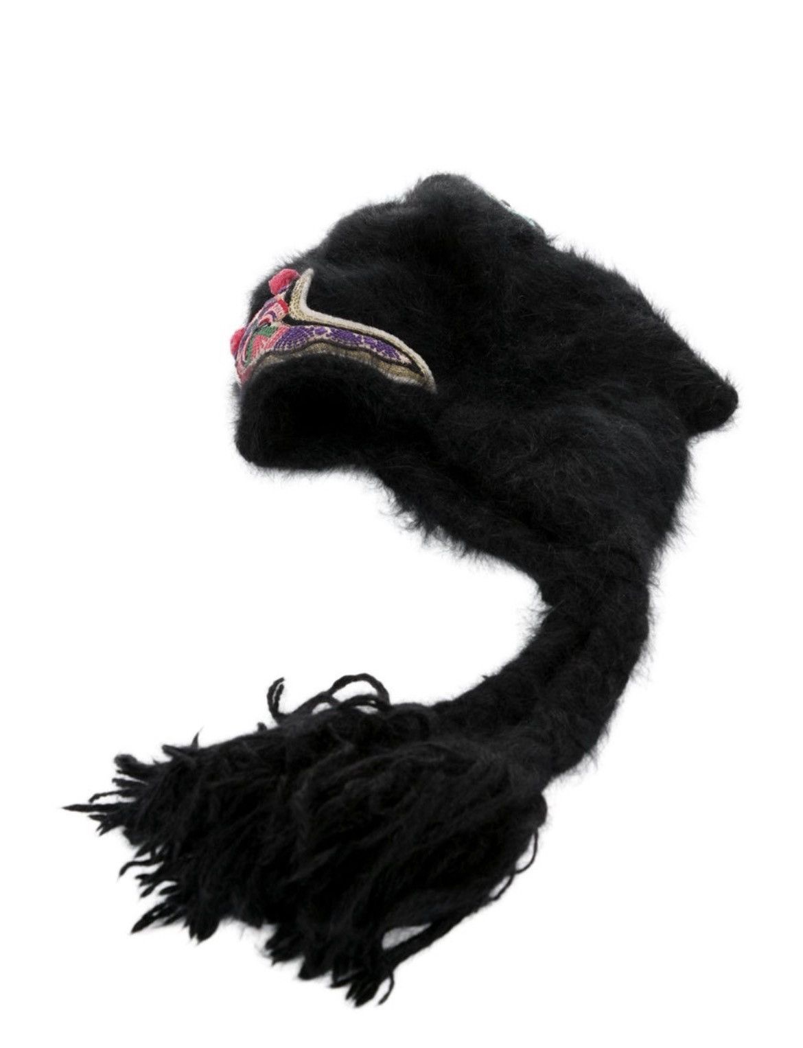 Gucci AW 2016 Gucci Dajav Patches Angora Hat Size ONE SIZE - 2 Thumbnail