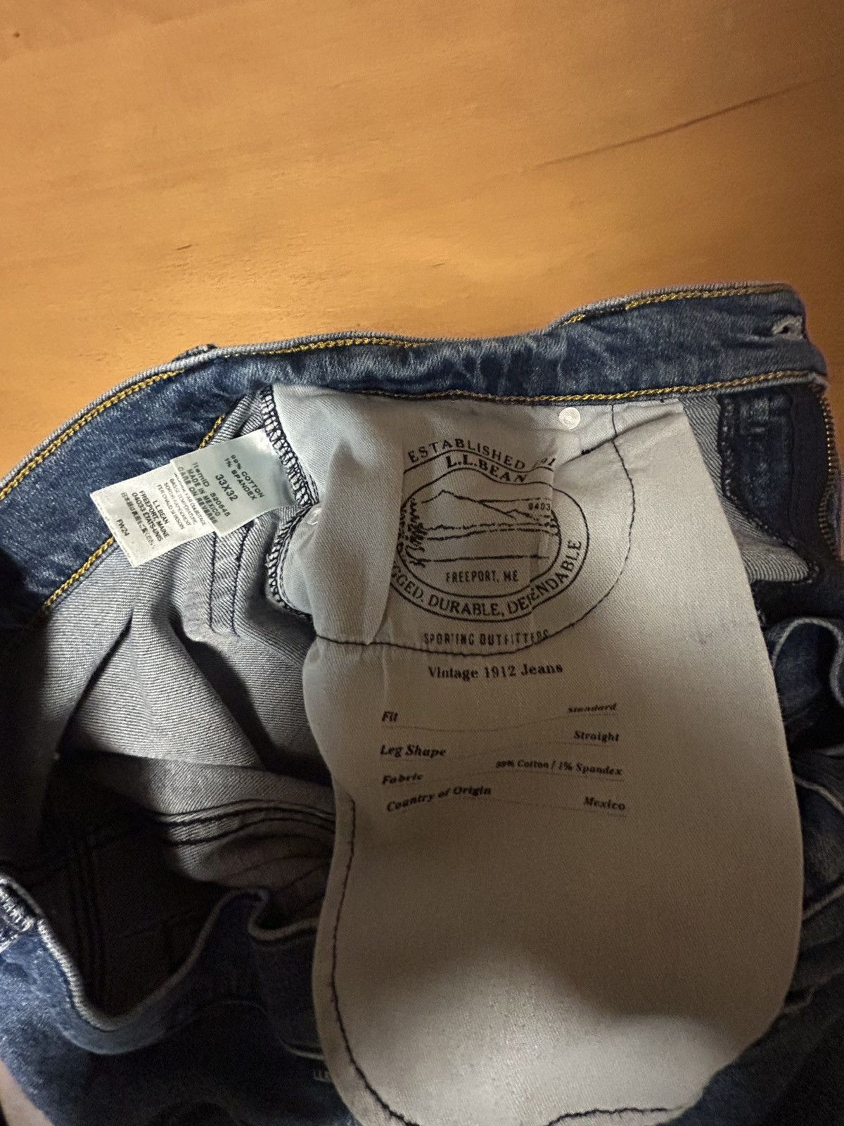 L.L. Bean LL Bean Jeans Size 33x32 Size US 33 - 3 Thumbnail
