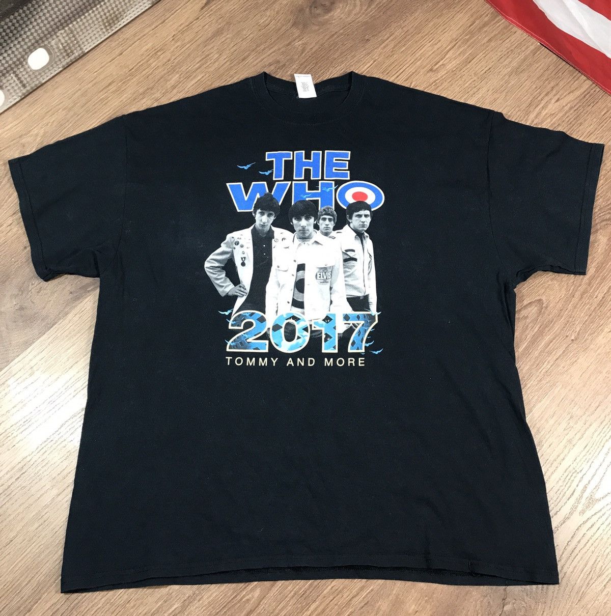 Band Tees × Vintage THE WHO Tour T Shirt Size US XXL / EU 58 / 5 - 1 Thumbnail