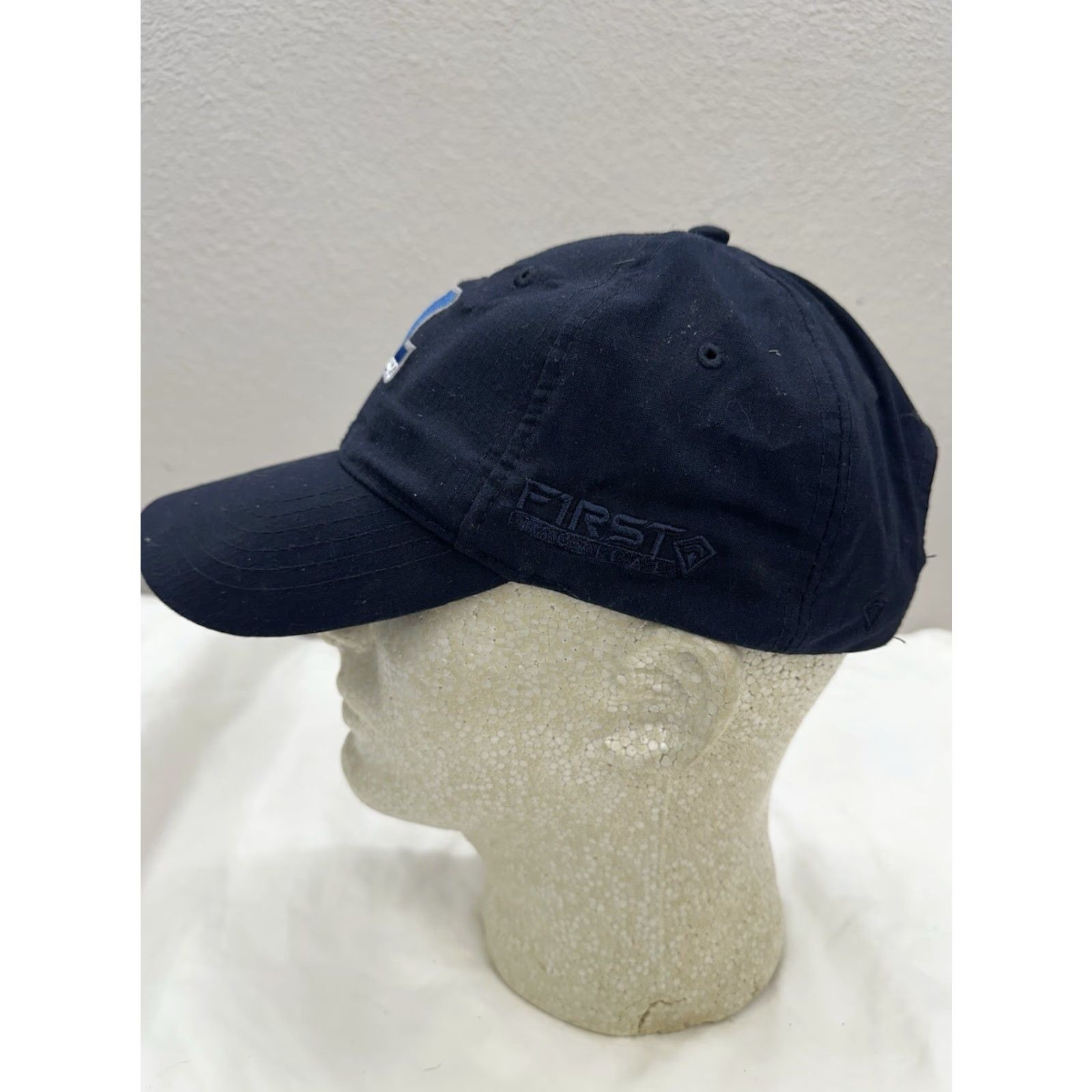 Vintage First Tactical Baseball Hat Blue Embroidered Logo Point Blank Body Armor Cap Mens One Size Adjustable Casual Outdoor Summer Finding Size ONE SIZE - 7 Thumbnail