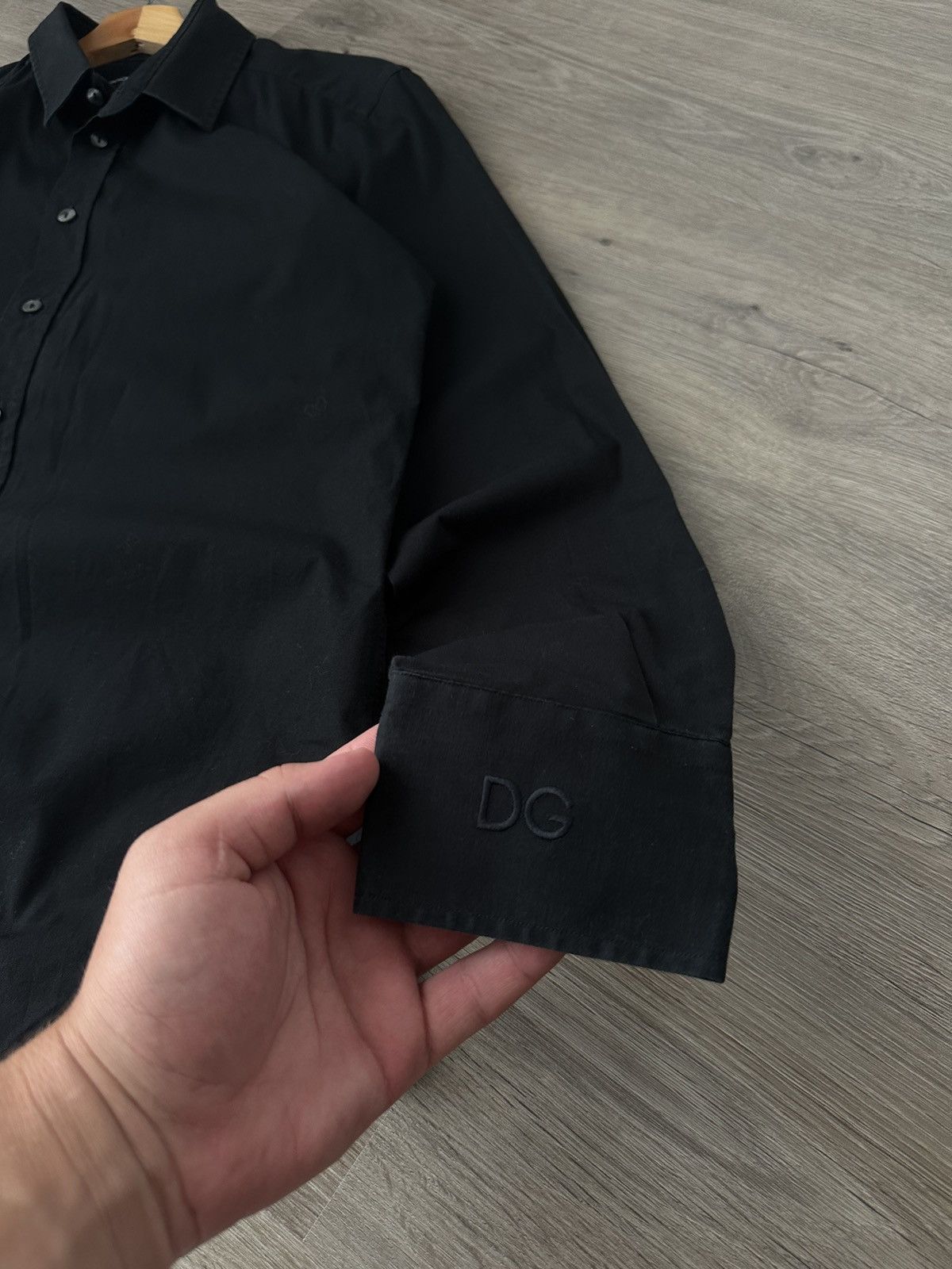 Dolce & Gabbana Vintage Dolce Gabbana Black Big Logo Shirt Size US M / EU 48-50 / 2 - 5 Thumbnail