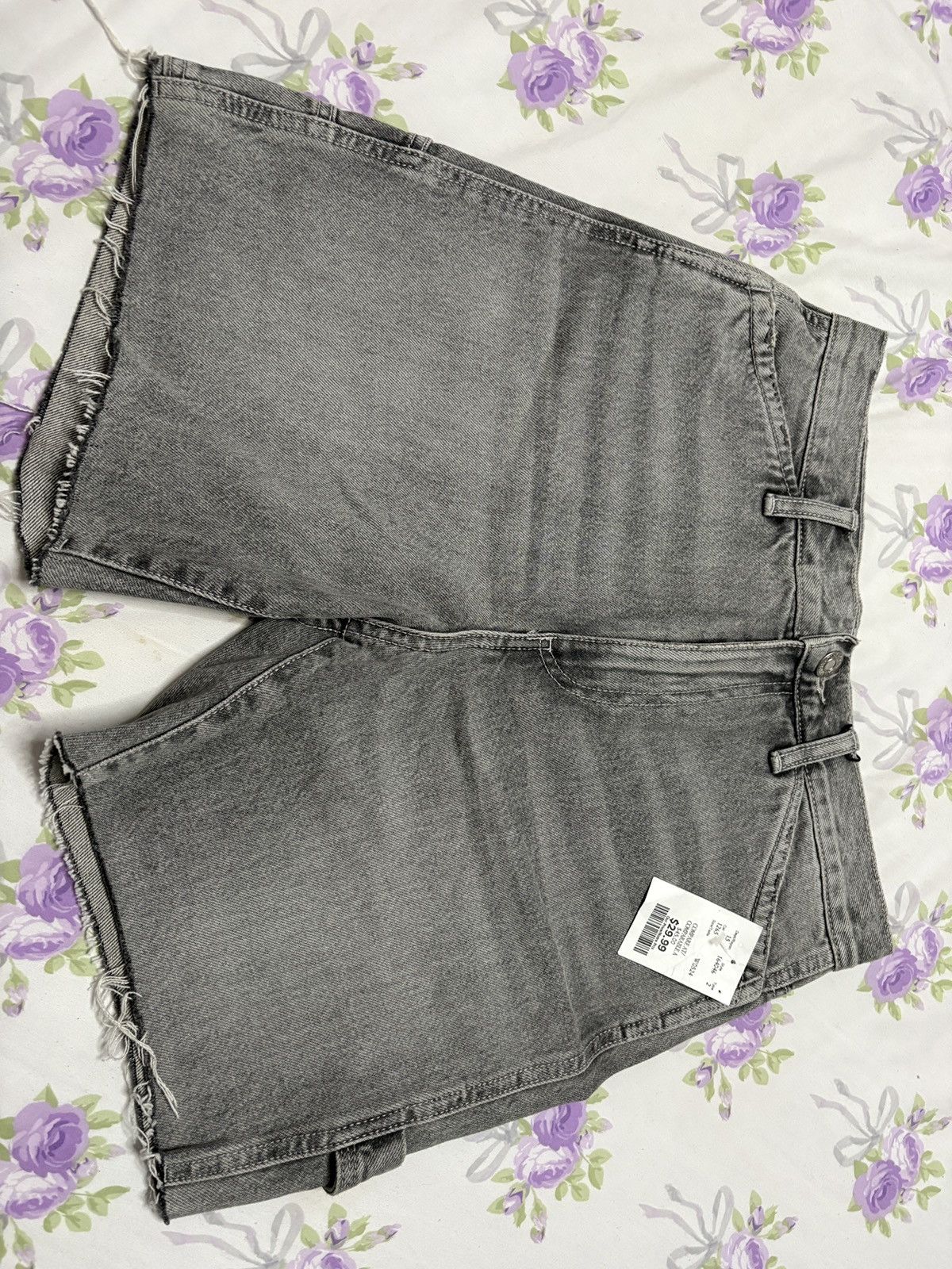 Zara jean shorts / jorts Size 27" / US 4 / IT 40 - 1 Thumbnail