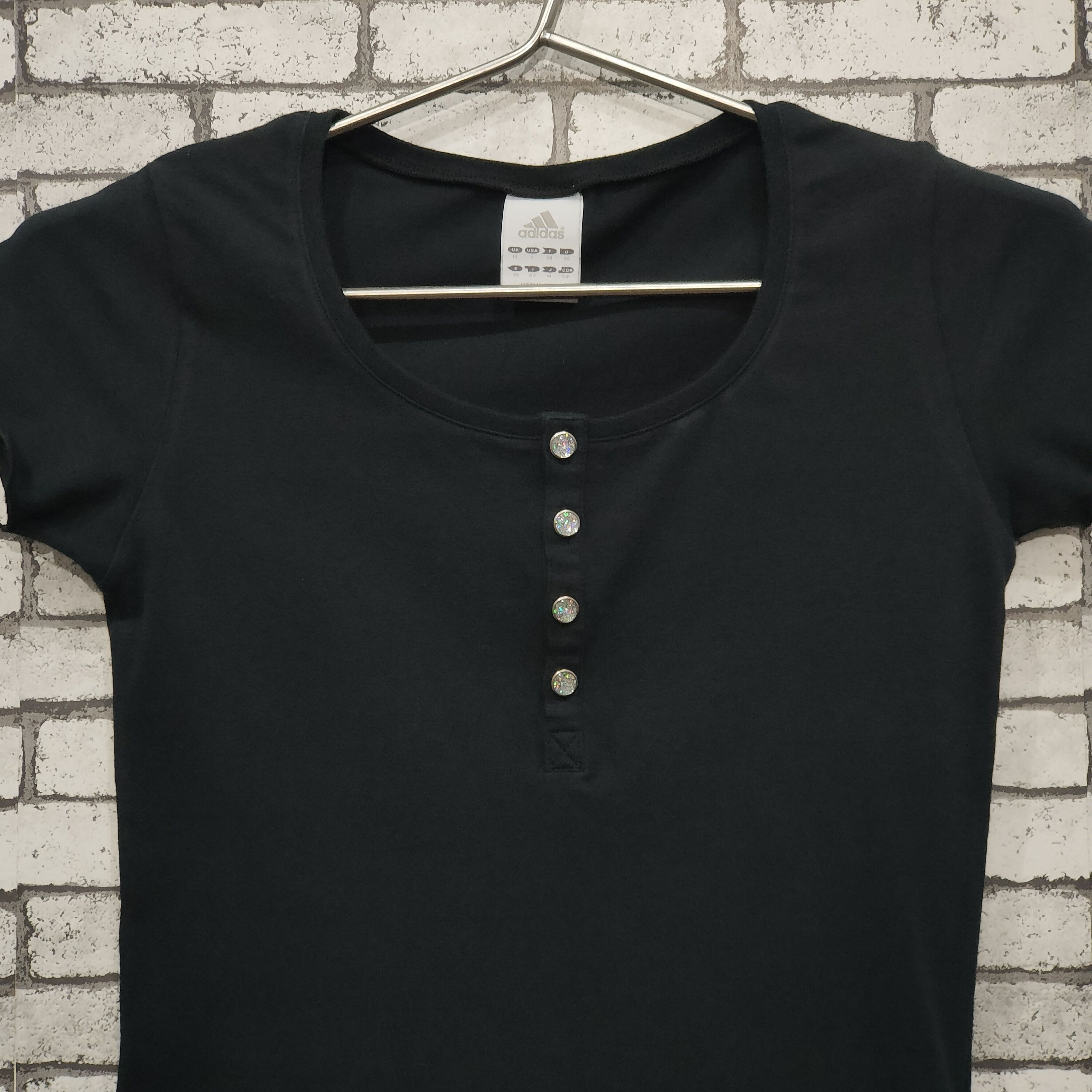 Adidas 🔥Adidas black t-shirt Size M / US 6-8 / IT 42-44 - 2 Thumbnail