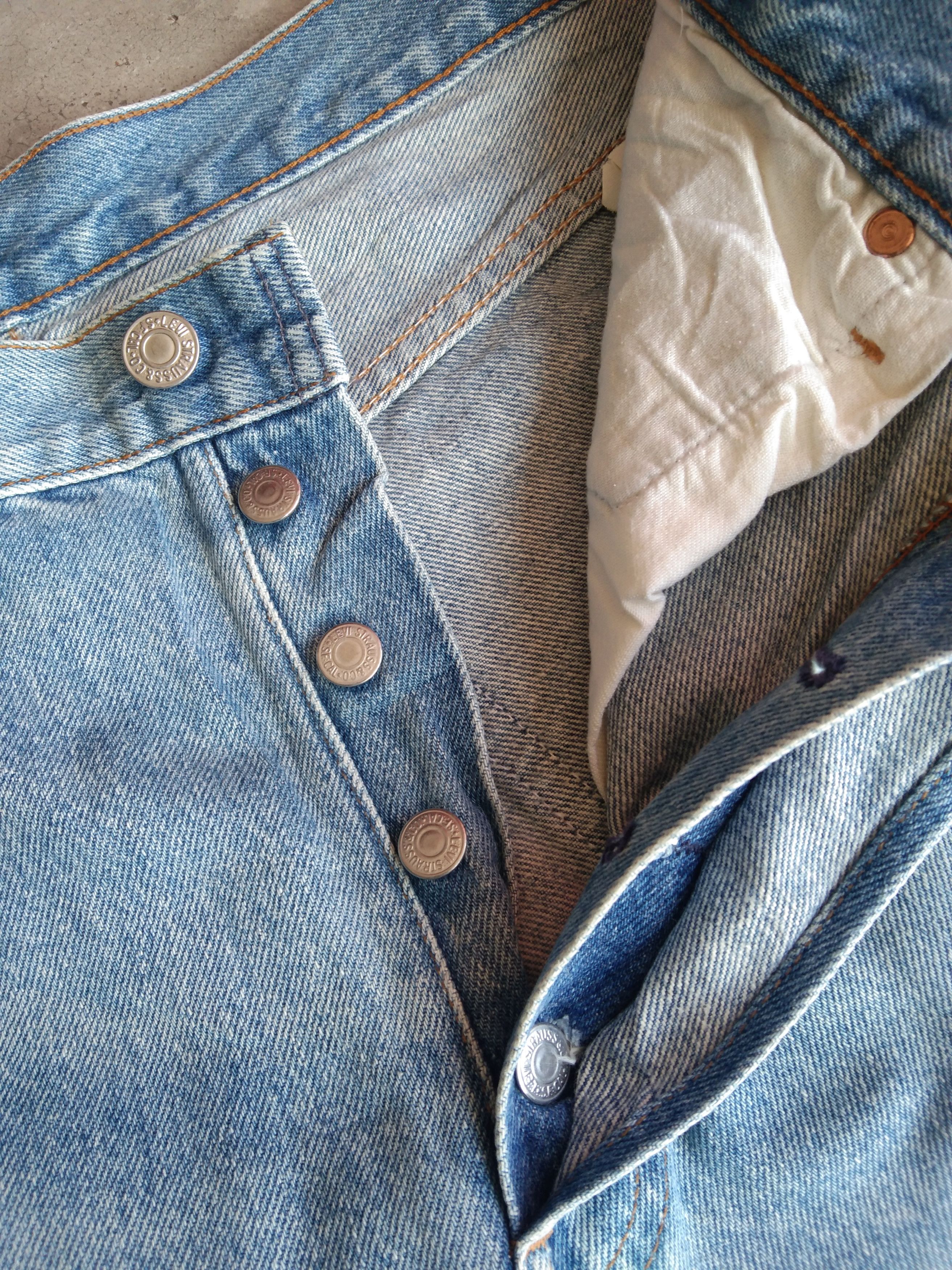 Levi's 90s Vintage Levi's 501 Made In USA Distressed Jeans 29x30 Size US 29 - 9 Thumbnail
