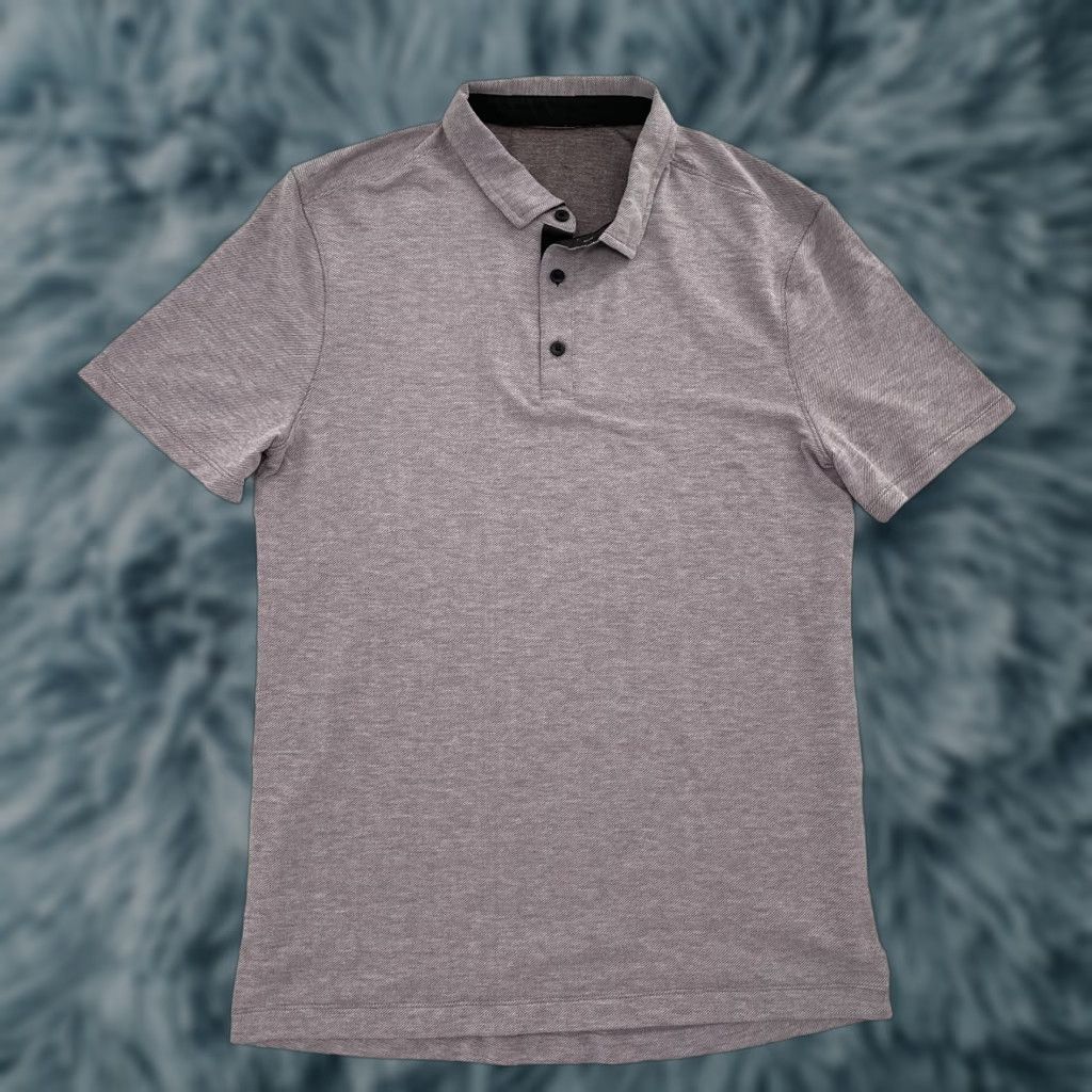Lululemon VINTAGE Lululemon Tech Polo Shirt Men S Purple Short Sleeve Athletic Activewear 90s Mens Small Purple Polo Size US S / EU 44-46 / 1 - 1 Thumbnail