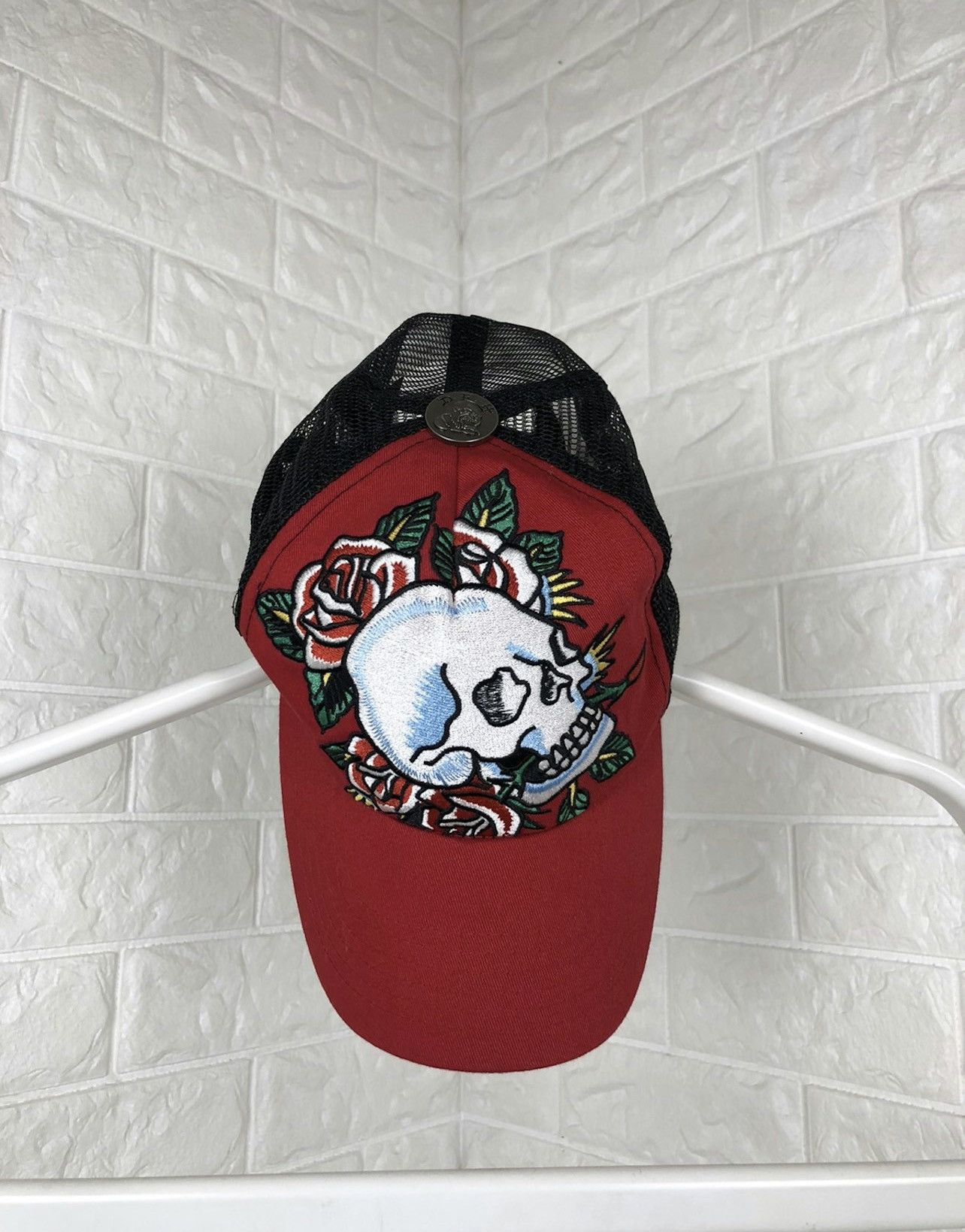 Ed Hardy Vintage Ed Hardy Skull Cap Y2K Size ONE SIZE - 1 Thumbnail