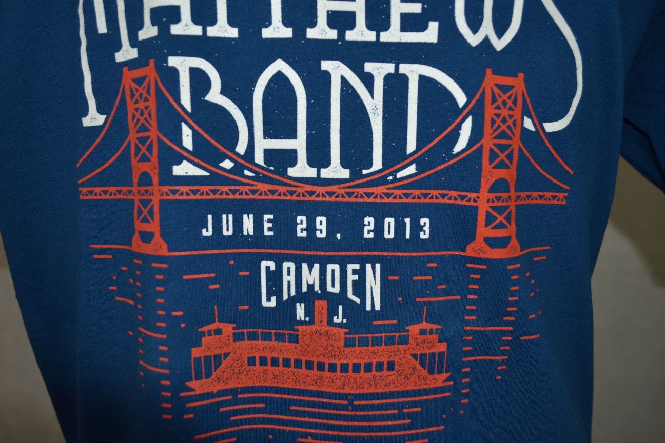 Band Tees DAVE MATTHEWS BAND Camden 2013 tee t-shirt XL Size US XL / EU 56 / 4 - 5 Thumbnail