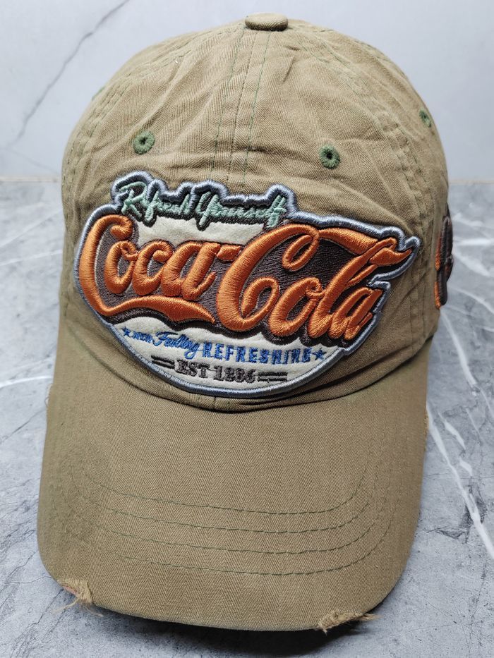 Vintage Coca Cola Distressed Style Cap Hat