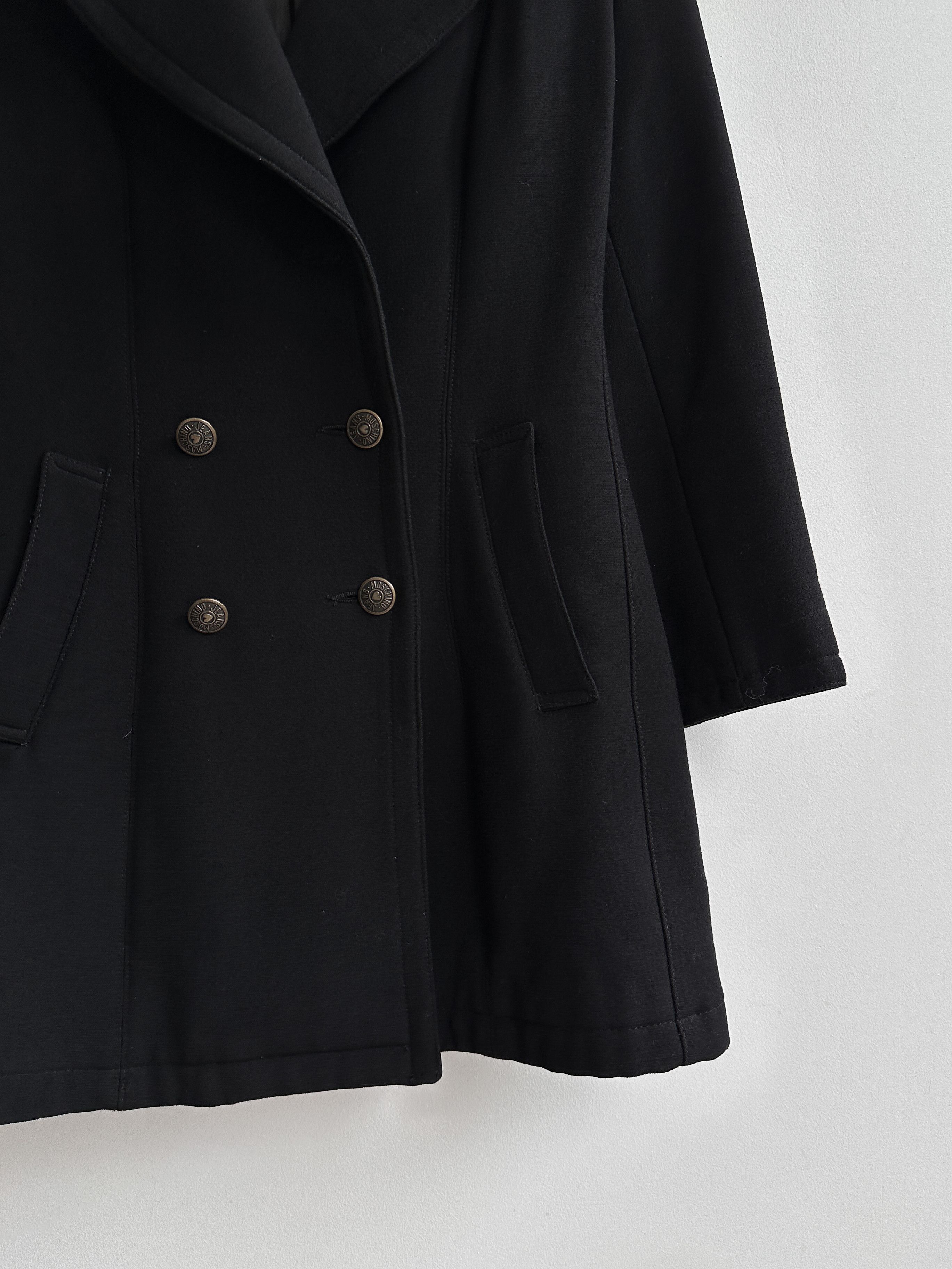 Moschino Moschino Wool Coat Jacket Size M / US 6-8 / IT 42-44 - 5 Thumbnail