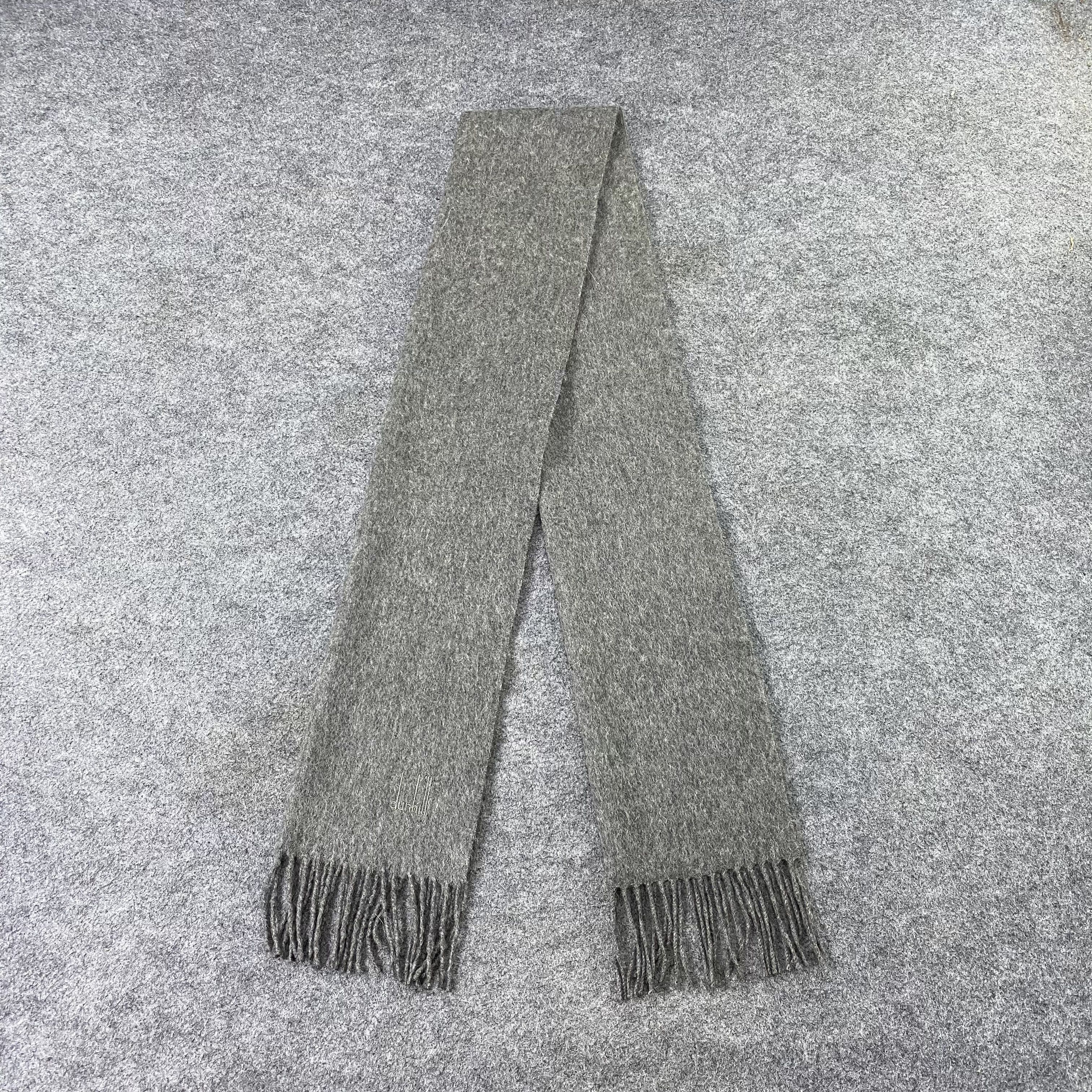 Vintage Vintage Dunhill Muffler / Scarf / Neckwear - T1375 Size ONE SIZE - 4 Thumbnail