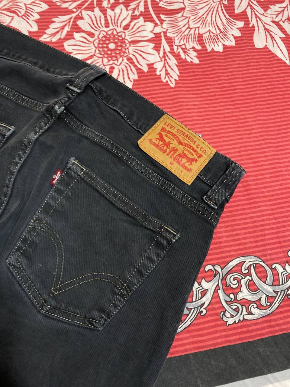 Levi's × Vintage Vintage Levis 506 Black Jeans Levi's Faded Denim Size US 32 / EU 48 - 13 Thumbnail