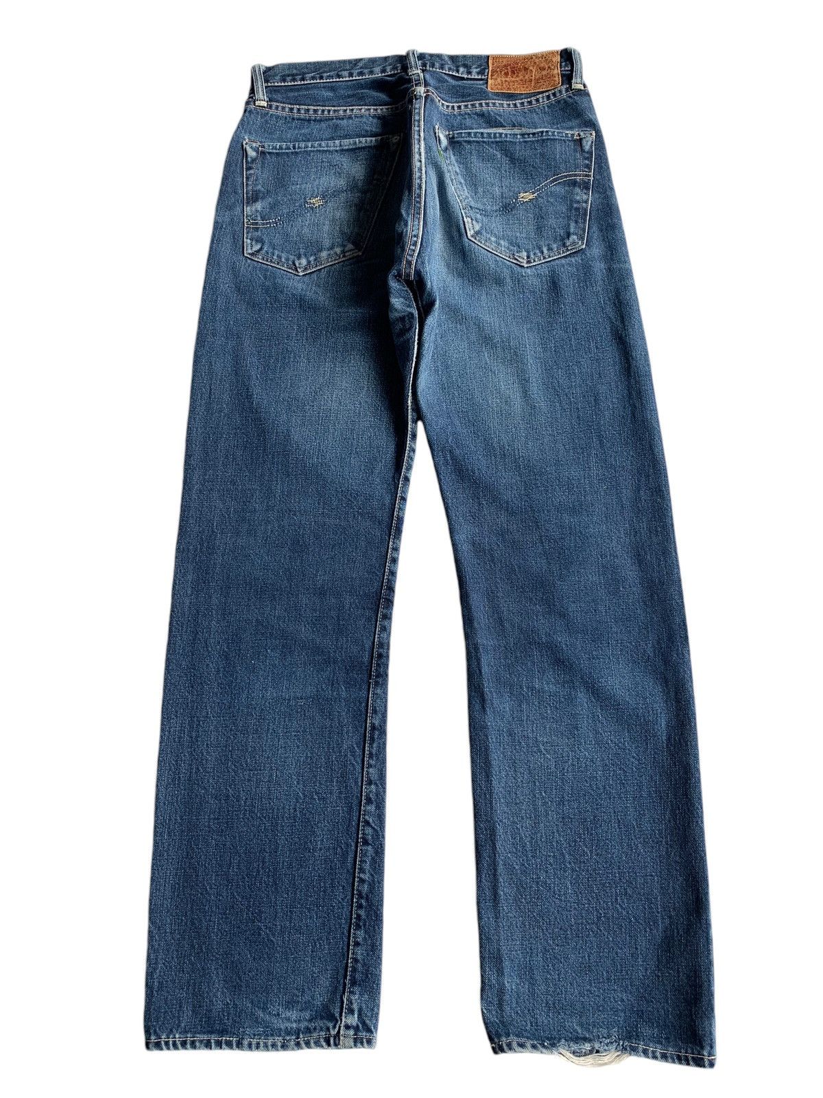 Kapital FOB Factory Selvedge Button Fly Japanese Denim Size US 30 / EU 46 - 3 Thumbnail