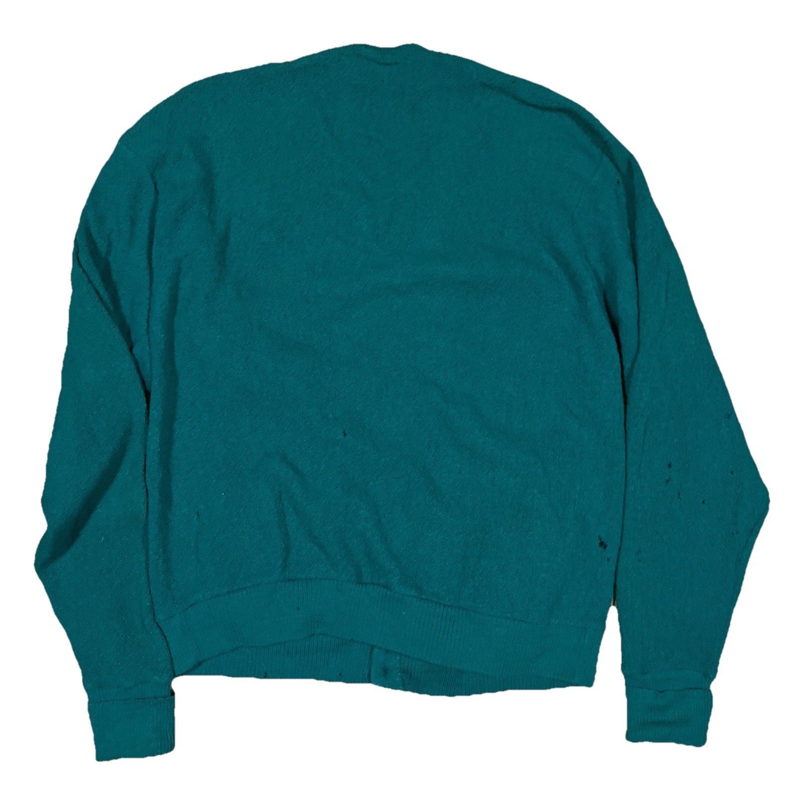 Pendleton VTG Pendleton Cardigan Teal Blue Wool Grunge Distressed Size US XL / EU 56 / 4 - 2 Thumbnail