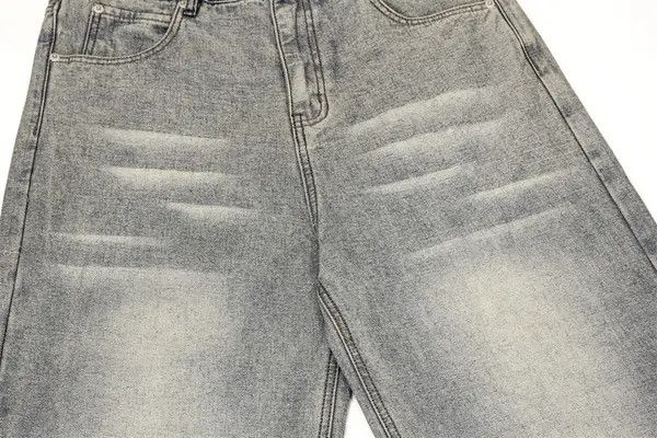 Japanese Brand Trendy street casual distressed washed straight jeans Size US 32 / EU 48 - 6 Thumbnail
