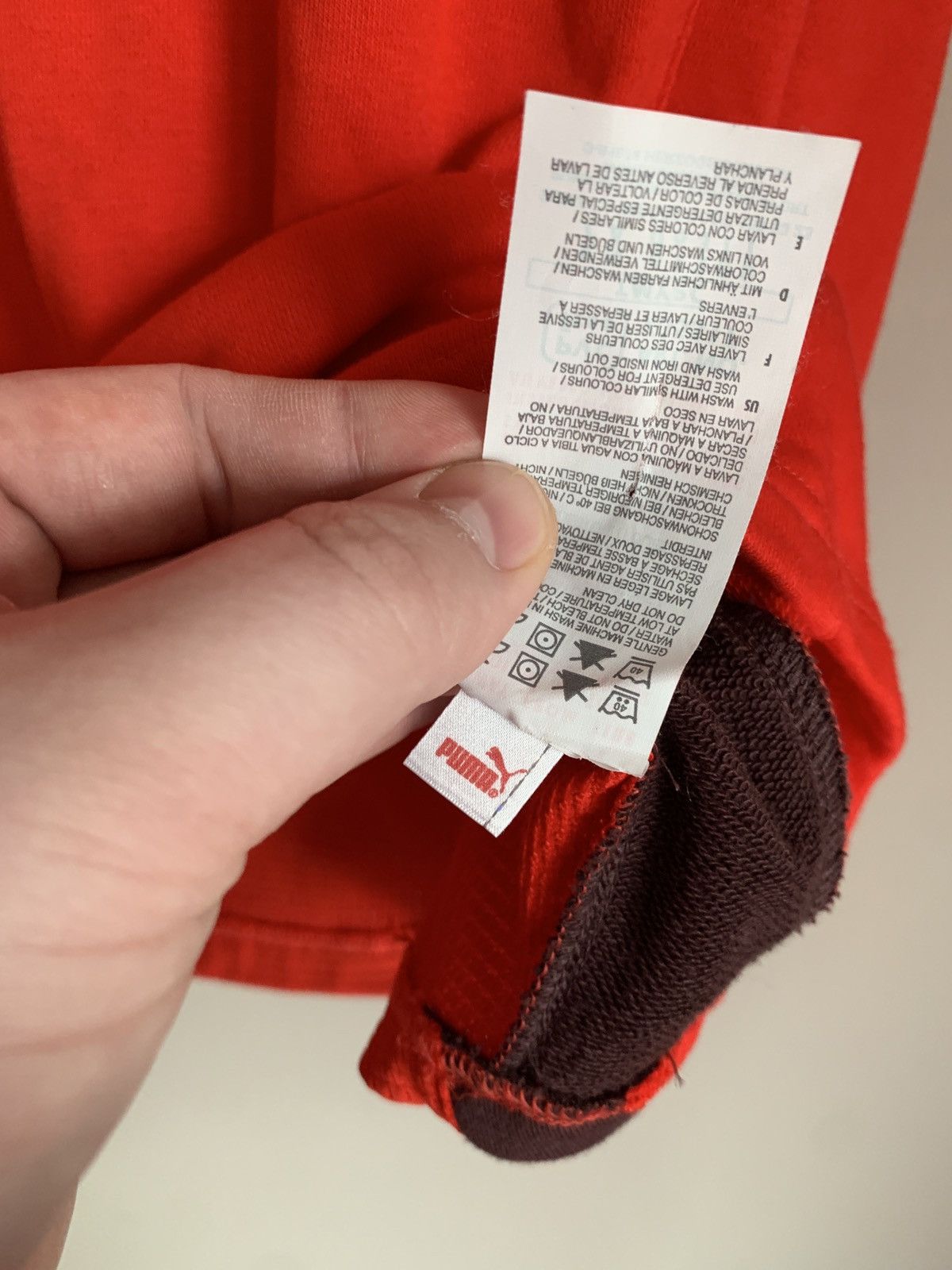 Puma Bahrain Football Sweatshirt Puma Soccer Red Size L Size US L / EU 52-54 / 3 - 10 Thumbnail