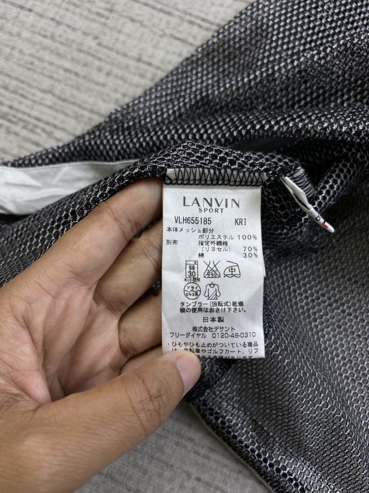 Lanvin Vintage Lanvin Sport Full Mesh Vest Size US M / EU 48-50 / 2 - 9 Thumbnail
