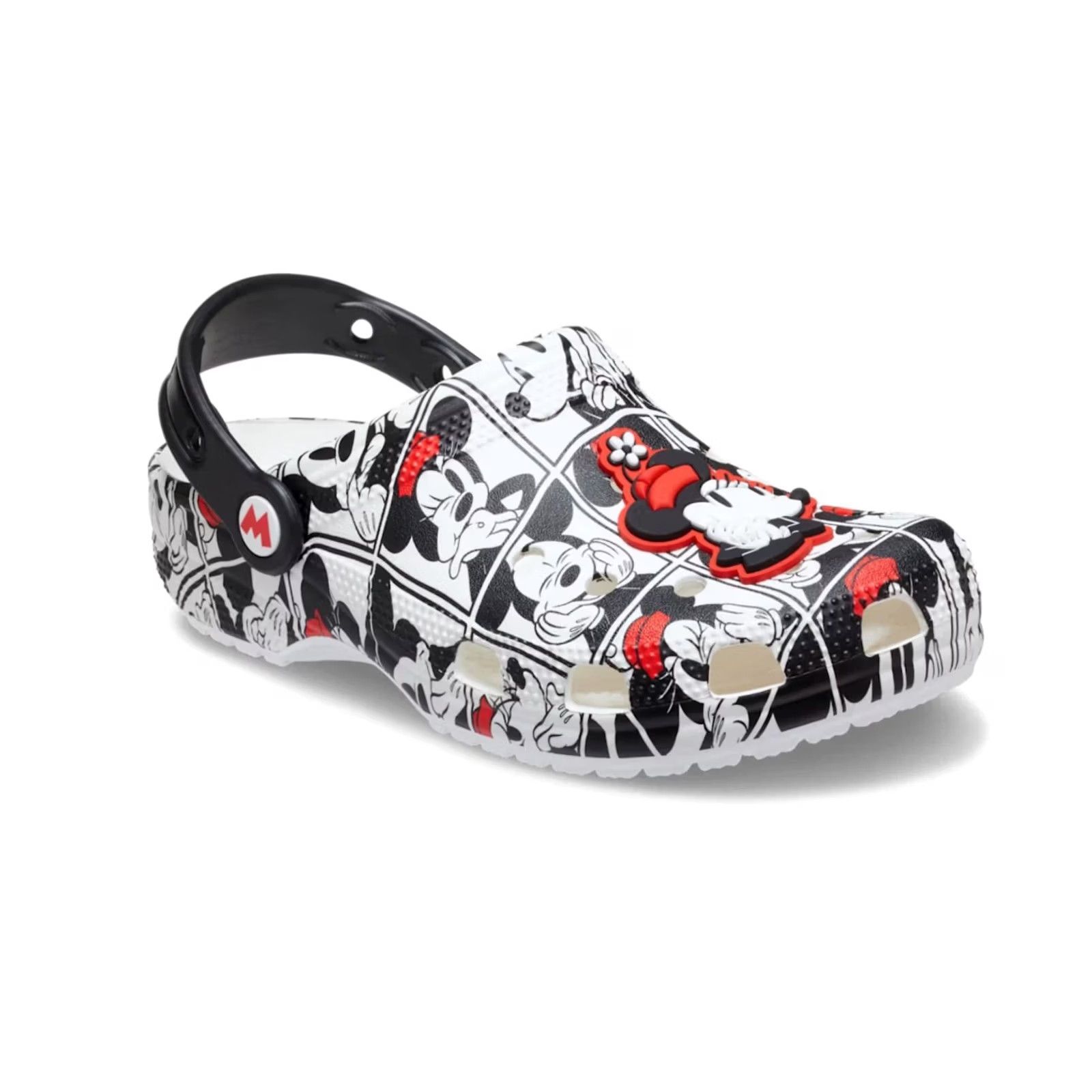 Crocs Crocs Sandal Womens 8 Mickey Minnie Classic Clog White Rubber Ultra Comfort Walking Sandals Size US 8 / IT 38 - 5 Thumbnail
