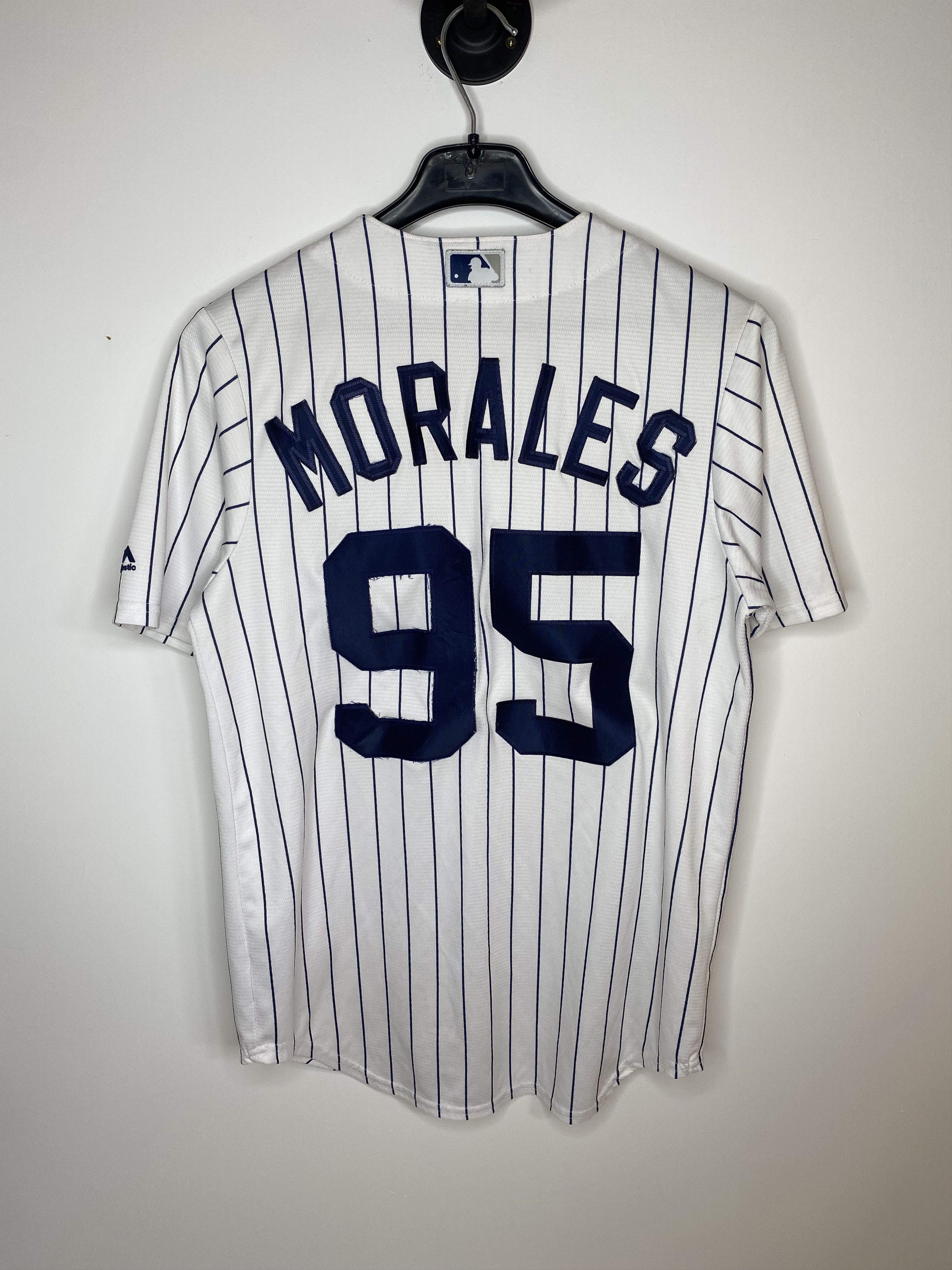 Majestic MORALES #95 NEW YORK YANKEES BASEBALL MLB JERSEY SHIRT Size US S / EU 44-46 / 1 - 2 Thumbnail