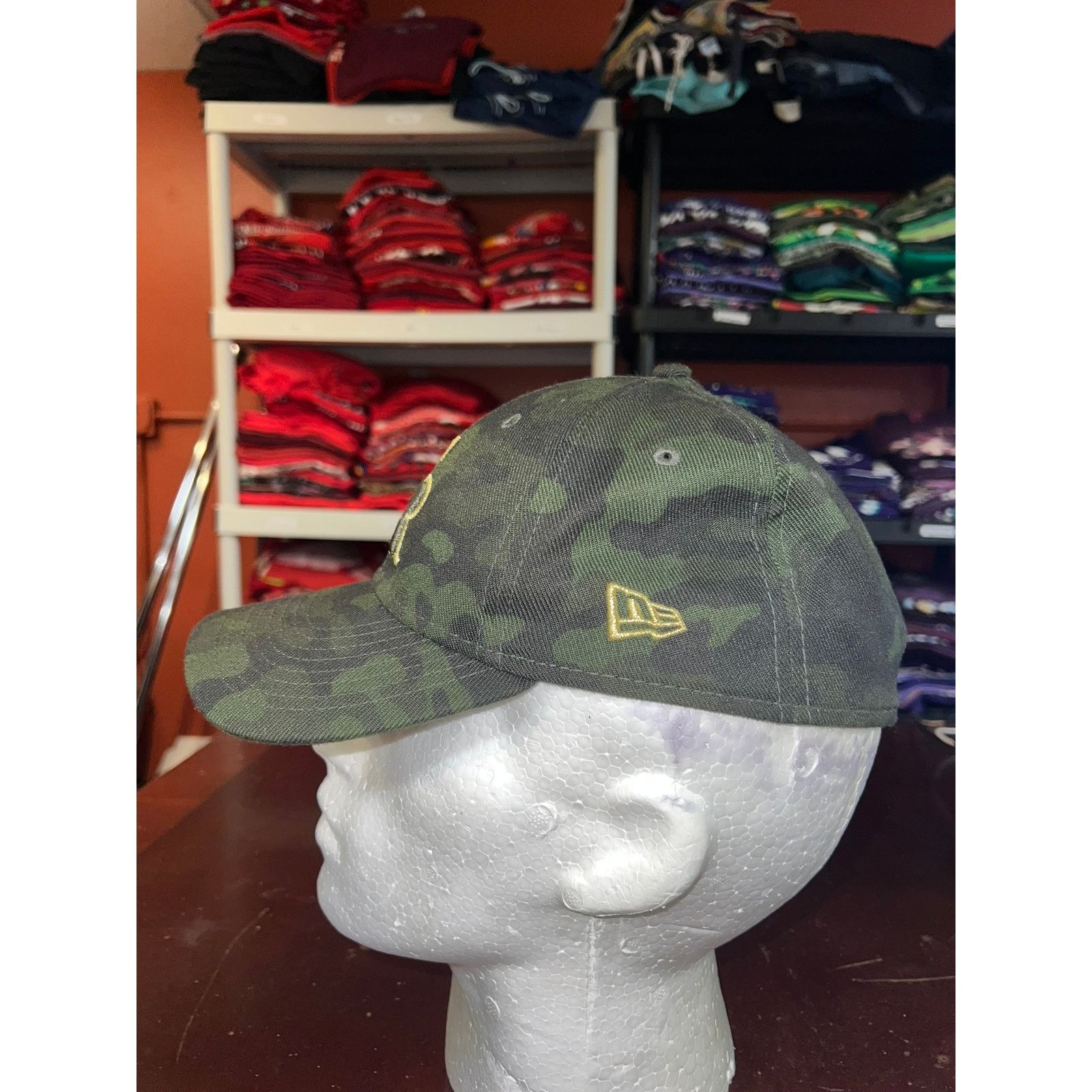 New Era Colorado Rockies Camo Hat Armed Forces Day MLB Cap S/M Size ONE SIZE - 3 Thumbnail
