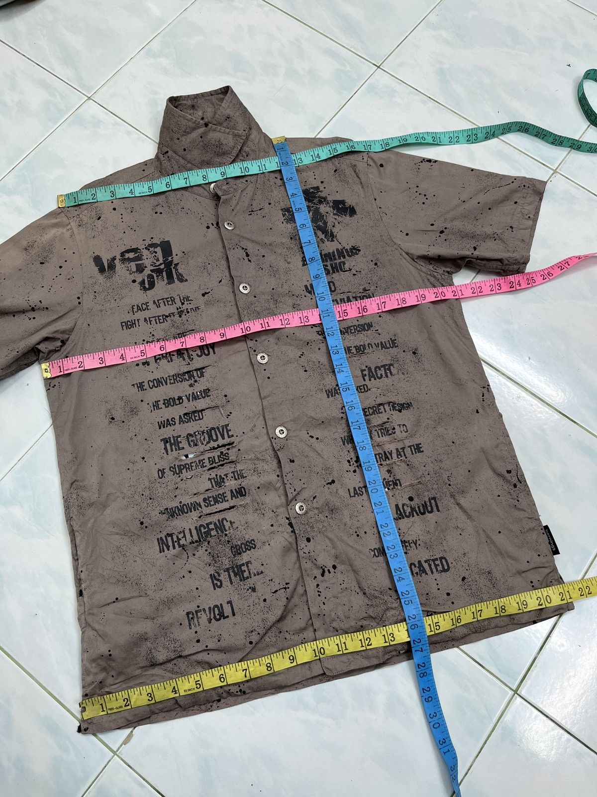 Seditionaries 🔥🔥🔥ARCHIVE BERNINGS SHO PUNK SHIRTS Size US M / EU 48-50 / 2 - 16 Thumbnail