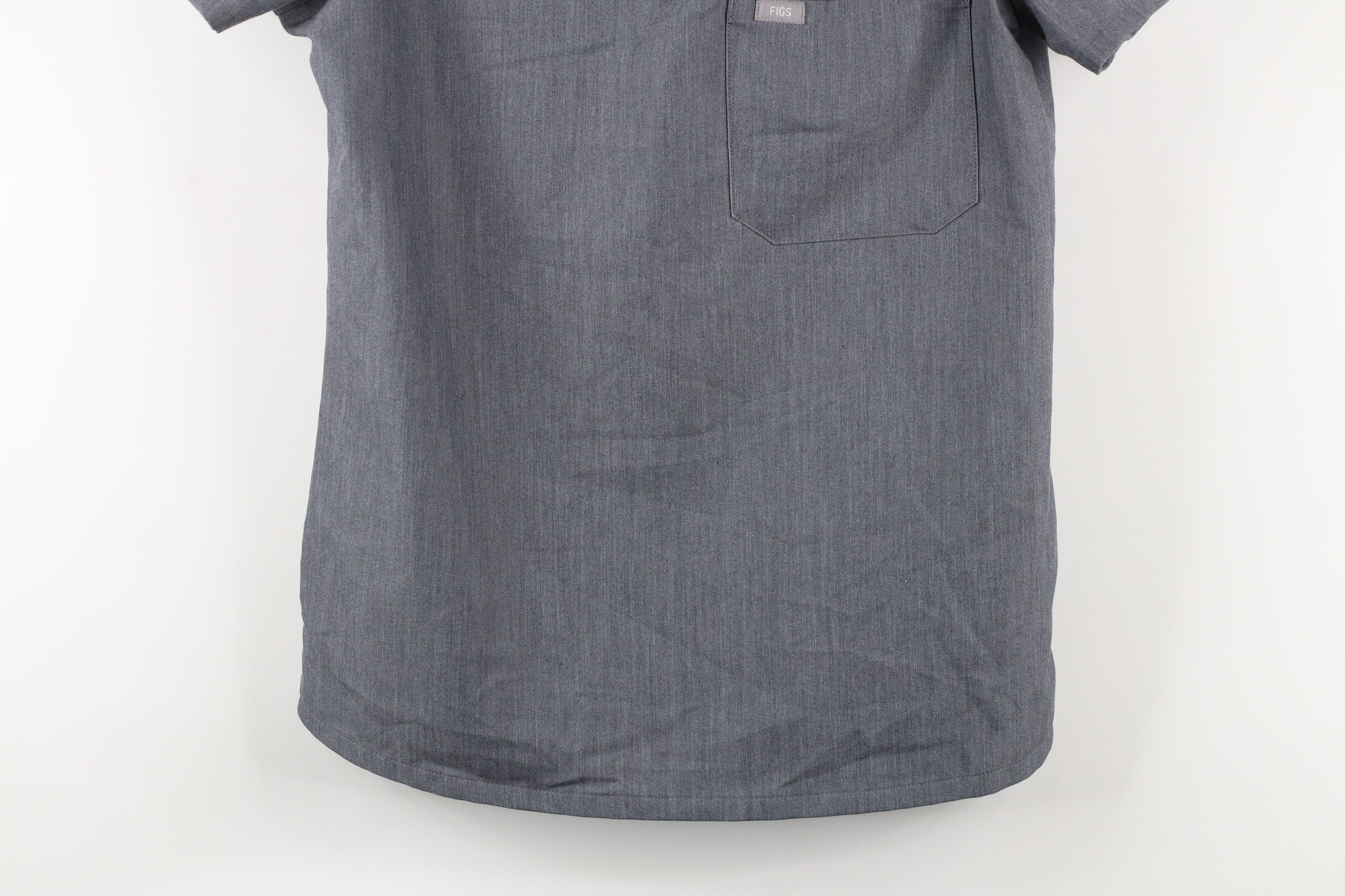 Vintage Figs Technical Collection Short Sleeve Nurse Scrubs Shirt Size S / US 4 / IT 40 - 3 Thumbnail