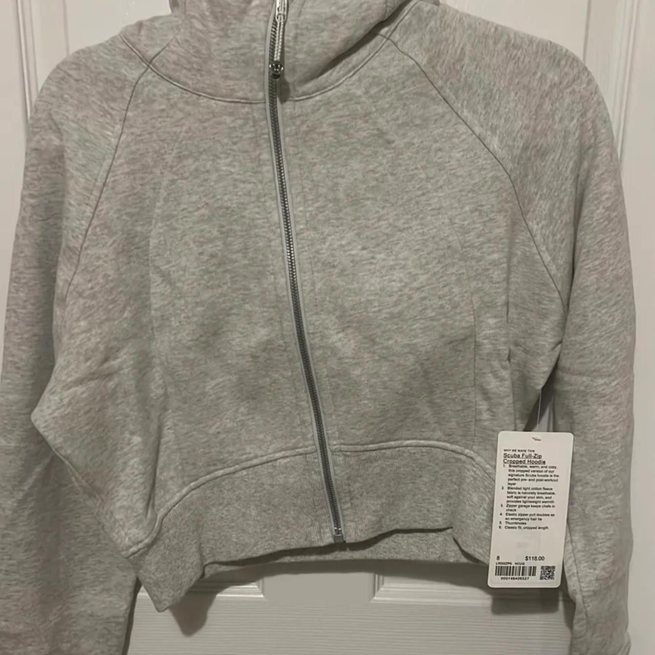 Designer Lululemon Jacket Full Zip Cropped Hoodie Size M / US 6-8 / IT 42-44 - 7 Thumbnail