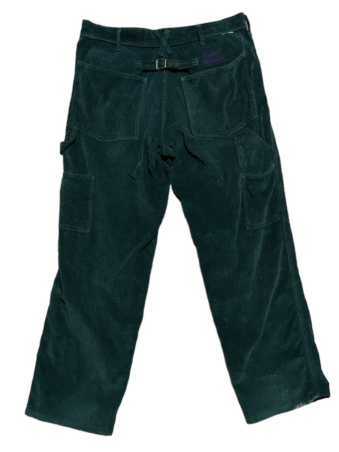 image of Needles Corduroy Carpenter Pants in Green, Men's (Size 33)