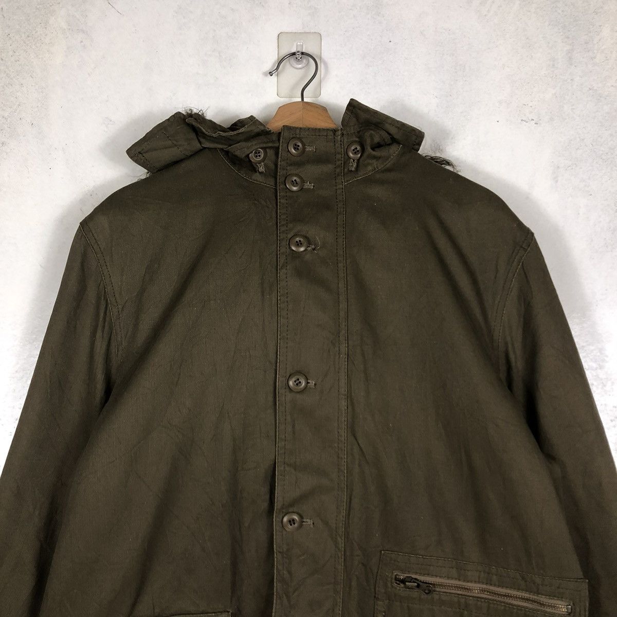 PPFM 📌VINTAGE BIKER JACKET PPFM JAPAN SHEARLING BLANKET Size US L / EU 52-54 / 3 - 5 Thumbnail