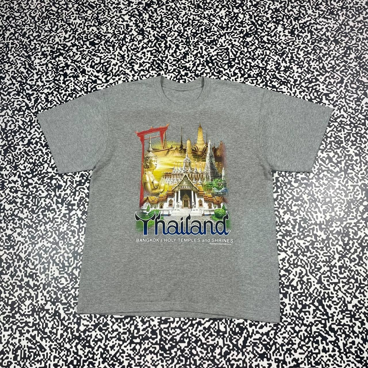 Vintage Y2K Thailand Buddha Japanese Retro T-shirt