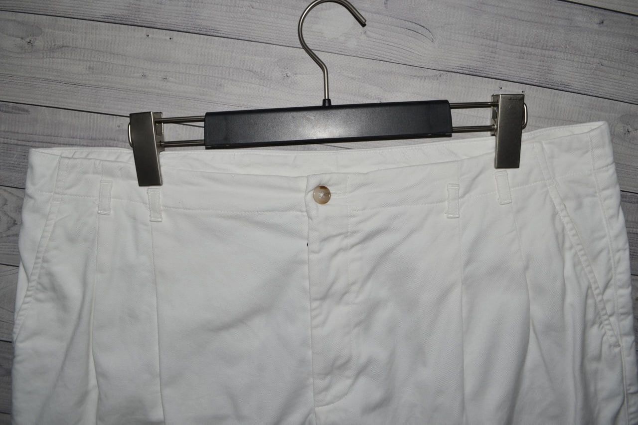 Dolce & Gabbana Dolce & Gabbana Size 56 Men Pocket Shorts White Cotton Size US 38 / EU 54 - 2 Thumbnail
