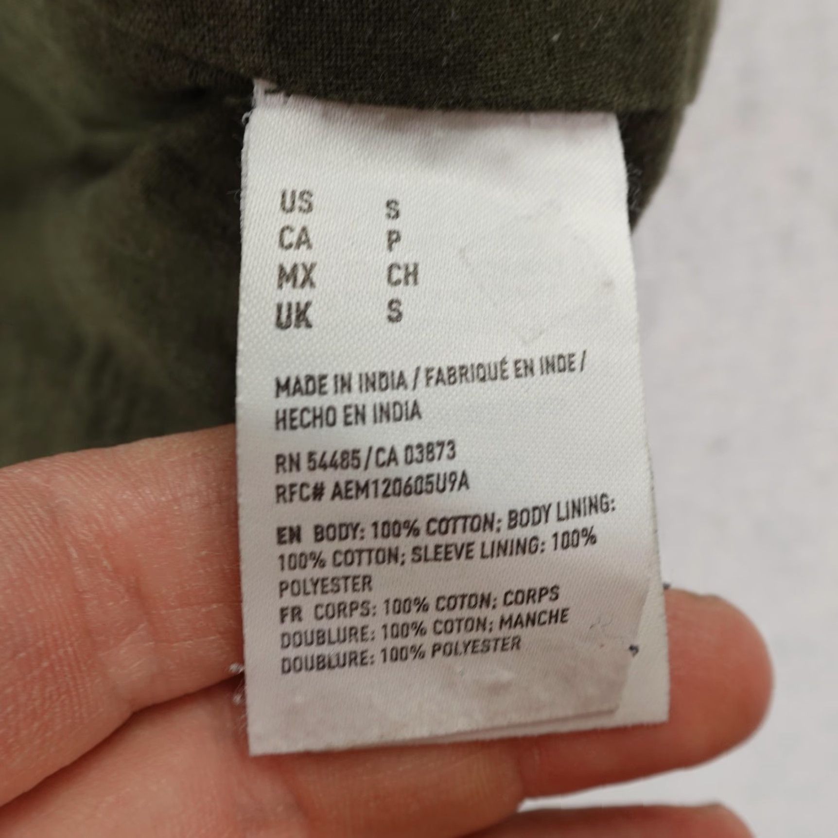 American Eagle Outfitters VINTAGE? No — Actually Not Vintage. American Eagle Jacket Women Small Army Green Military Field Parka Coat Utility Jacket Size S / US 4 / IT 40 - 5 Thumbnail
