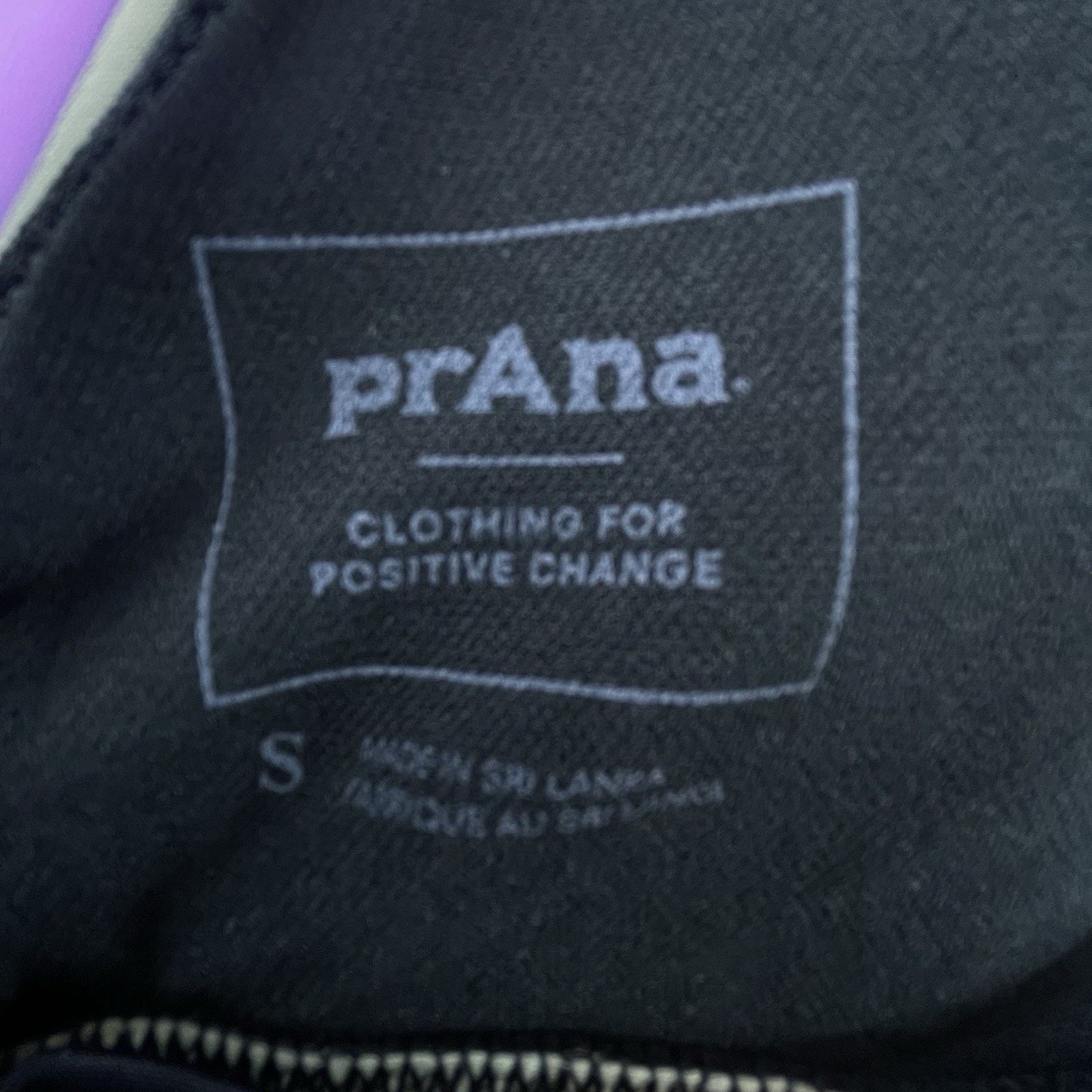Prana Prana Bikini Top Womens Small Baja Bound Black Color Block Size S / US 4 / IT 40 - 6 Thumbnail