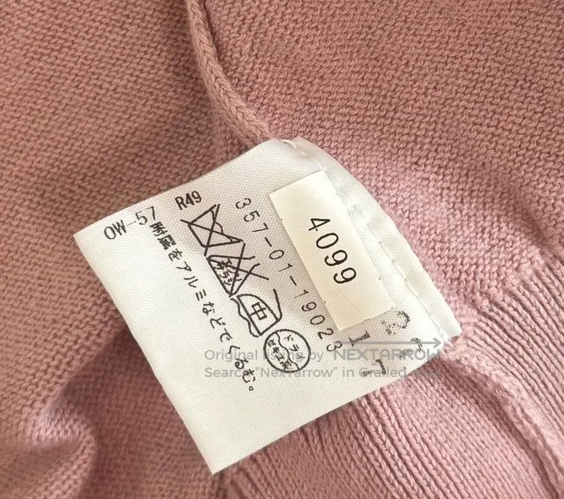 Vivienne Westwood Vivienne Westwood Pink wave-fronted sweater cardigan Size M / US 6-8 / IT 42-44 - 5 Thumbnail