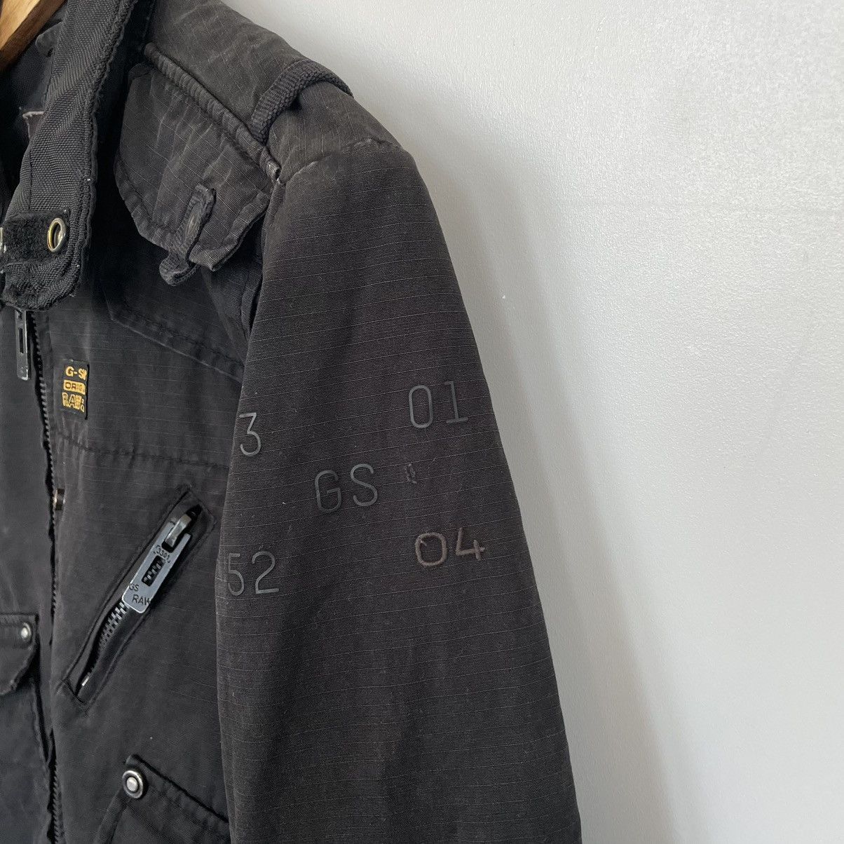 G-Star Vintage denim moto jacket g-star raw y2k Size US M / EU 48-50 / 2 - 12 Thumbnail